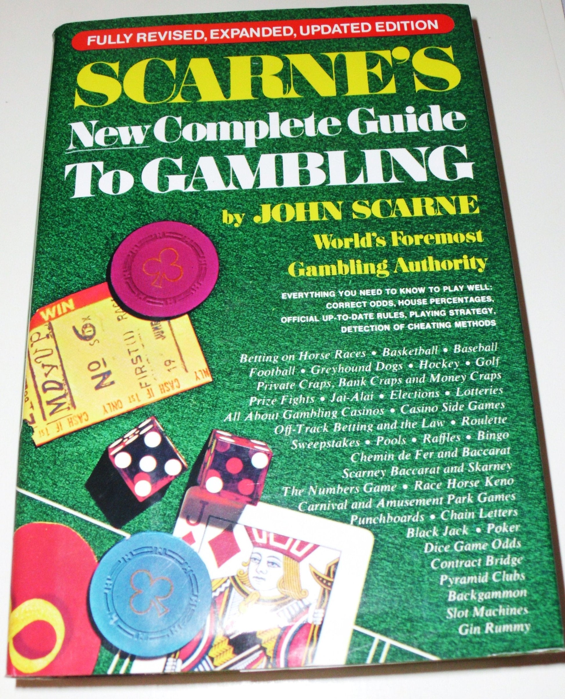 Scarne's New Complete Guide To Gambling by John Scarne (2005-08-01) used book depot