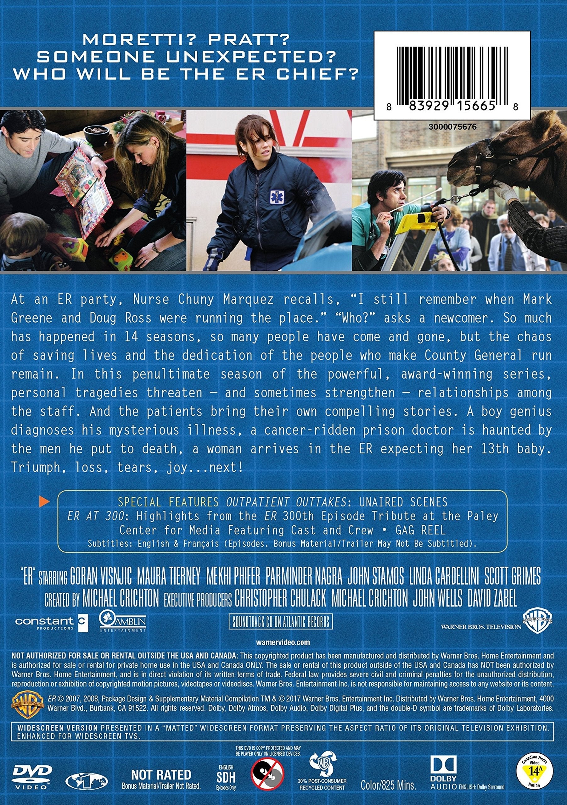 ER: Season 14 used book depot