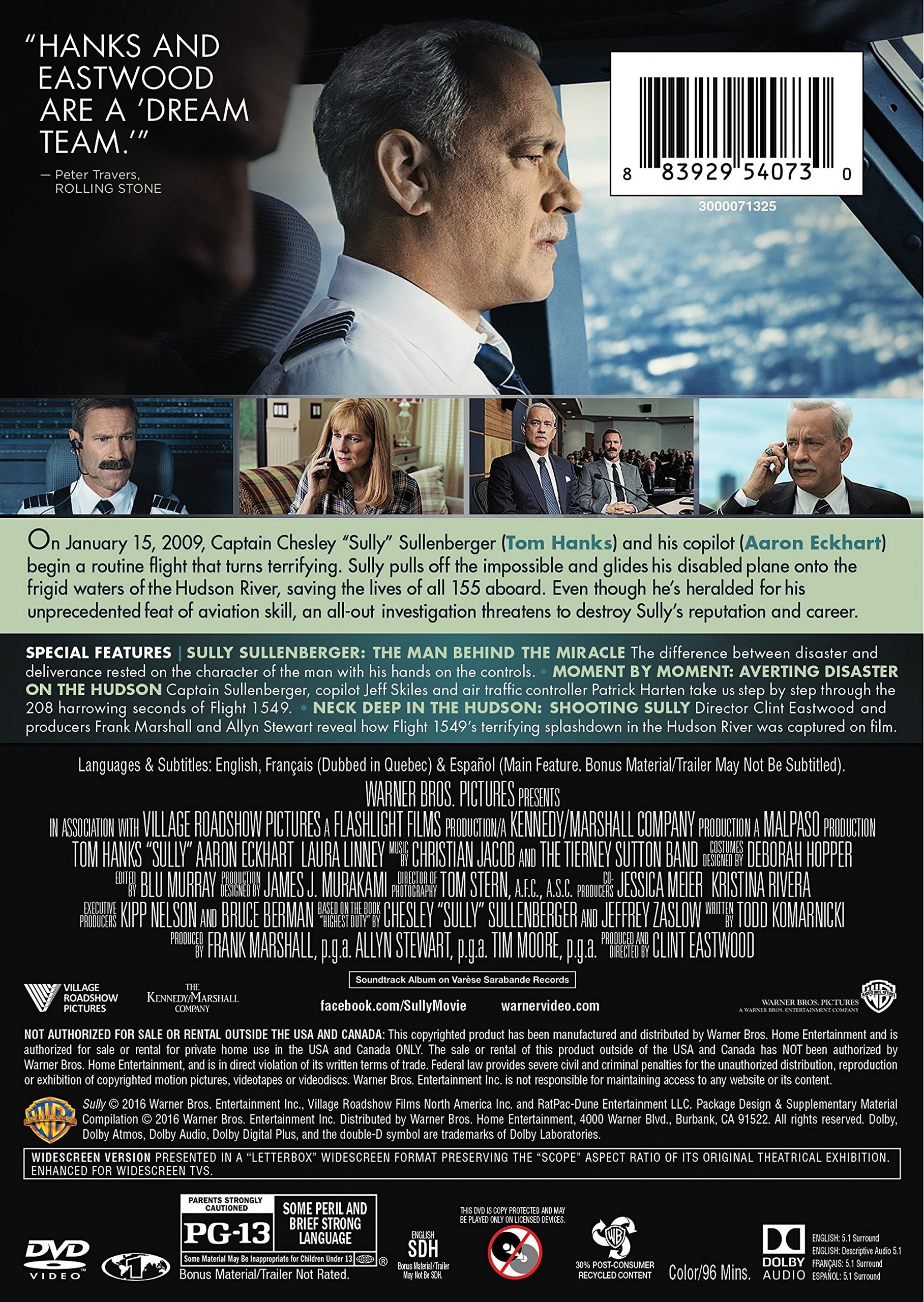 Sully (DVD) used book depot
