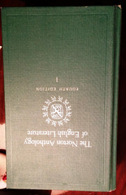 The Norton Anthology of English Literature, Vol. 1 used book depot
