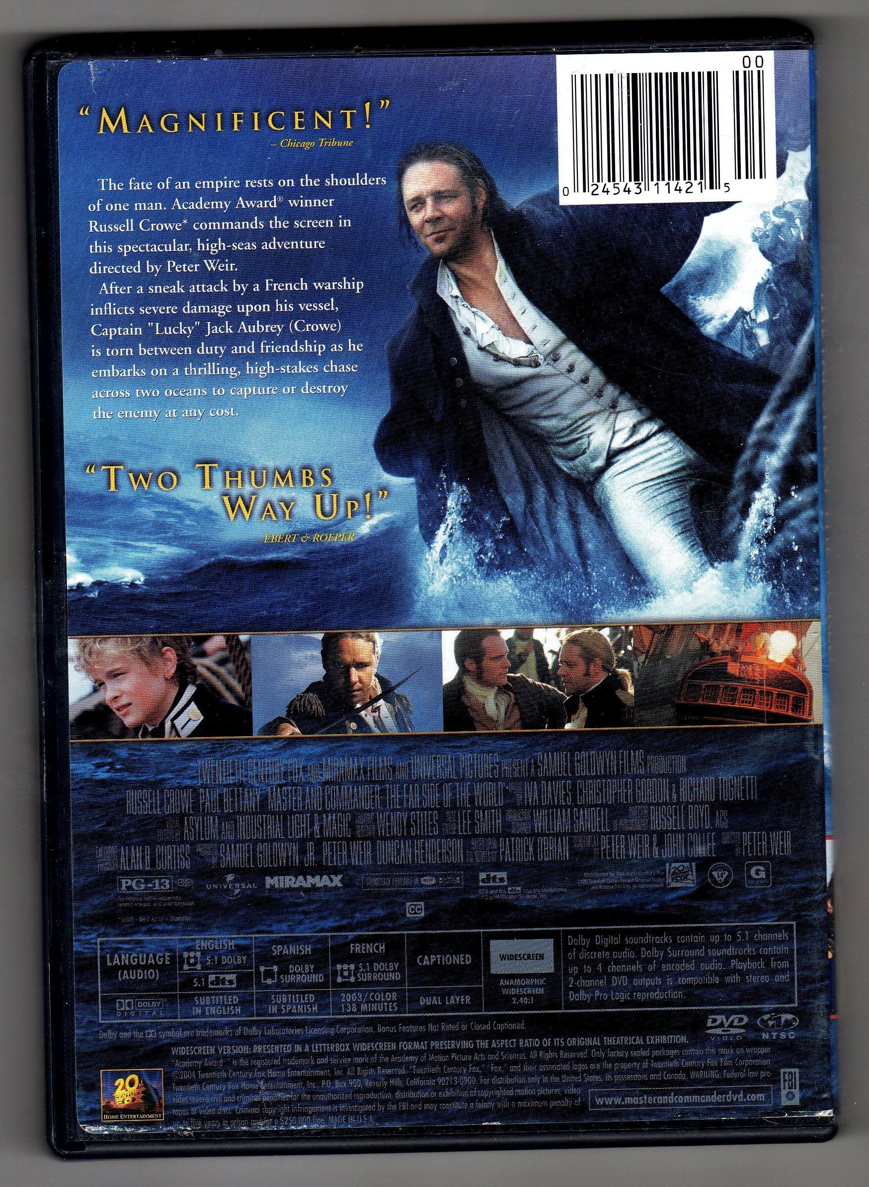Master and Commander: The Far Side of the World (Widescreen Edition)