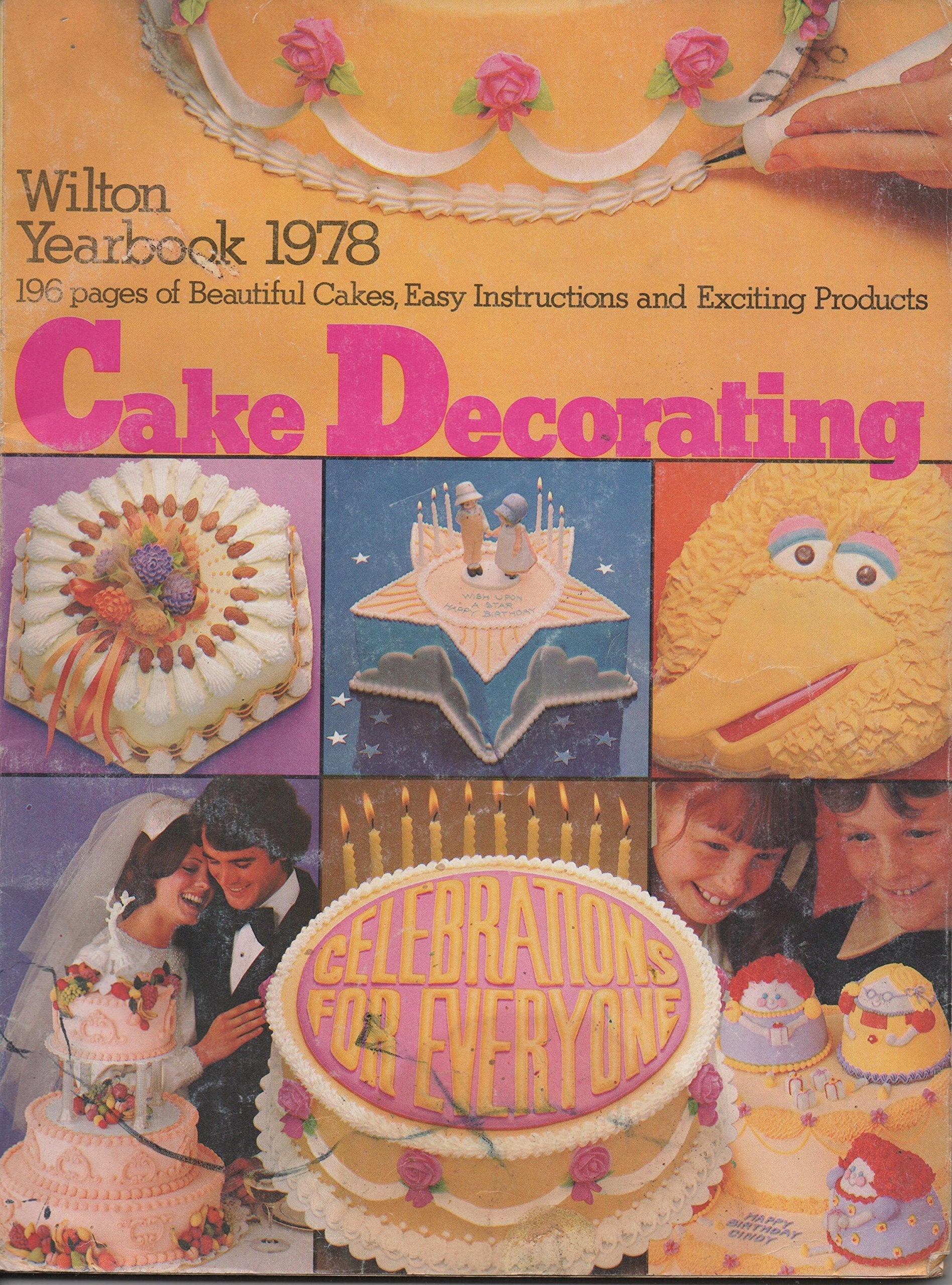 Wilton Yearbook 1978 Cake Decorating used book depot
