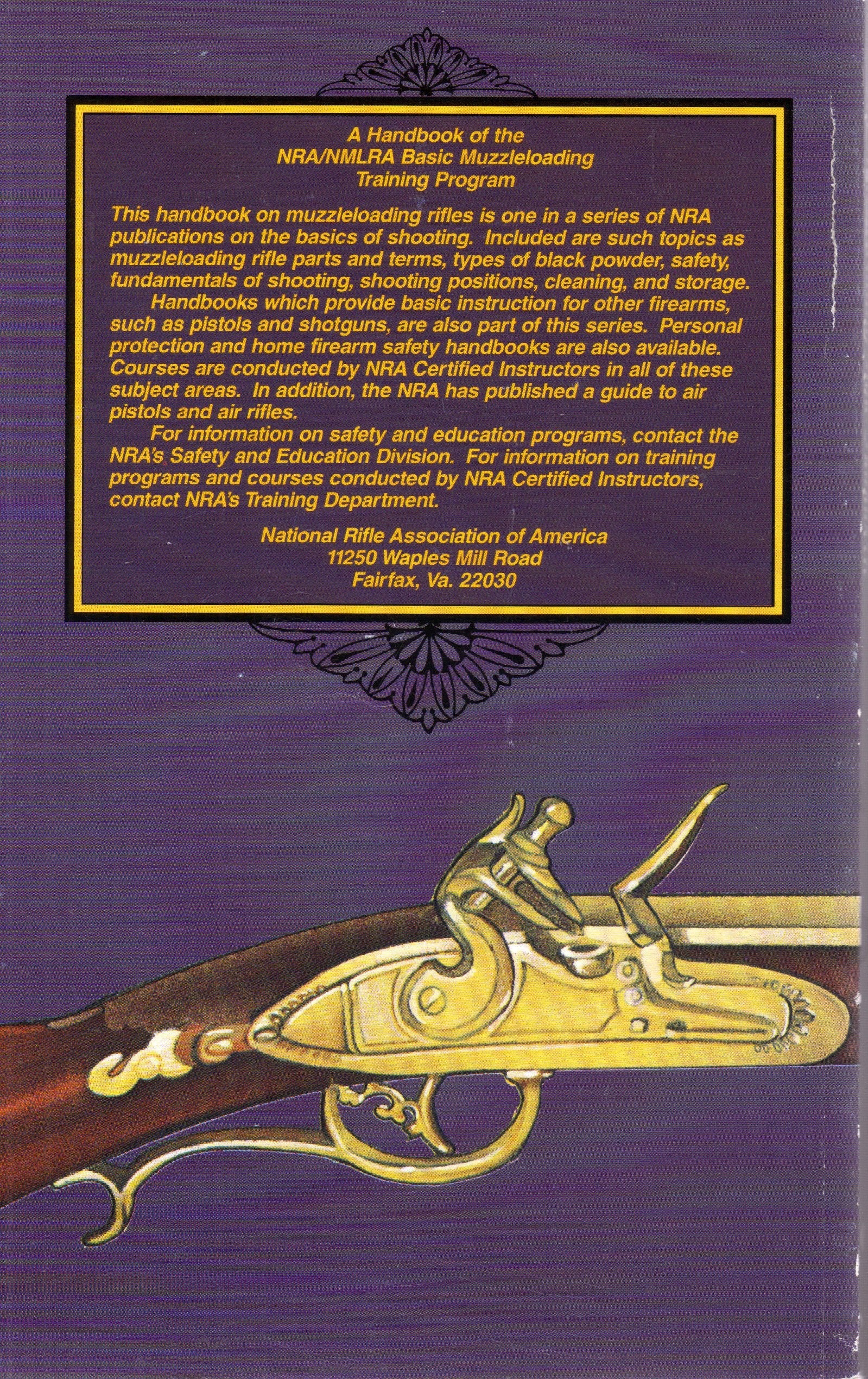 The Muzzleloading Rifle Handbook used book depot