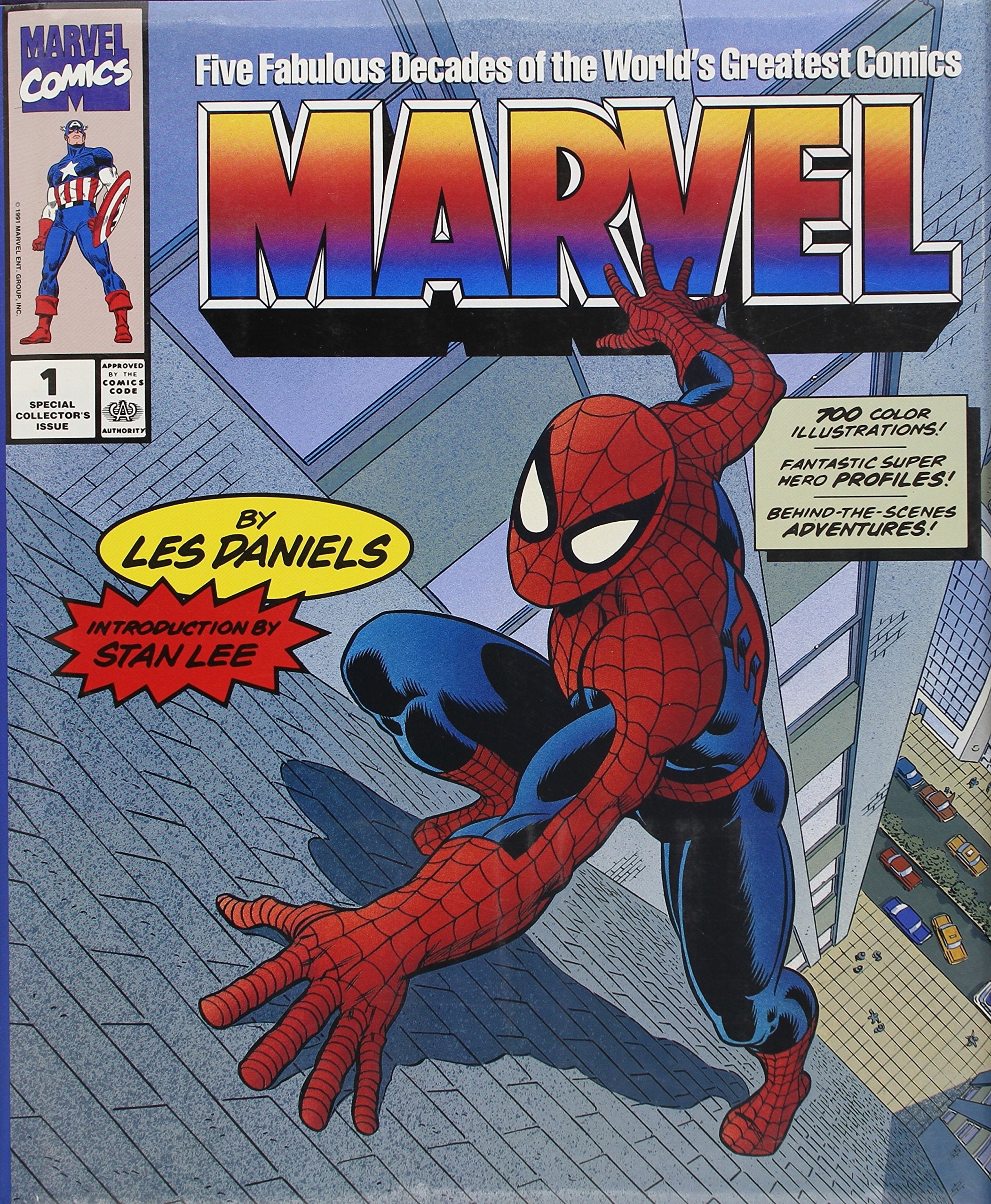 Marvel: Five Fabulous Decades of the World's Greatest Comics used book depot