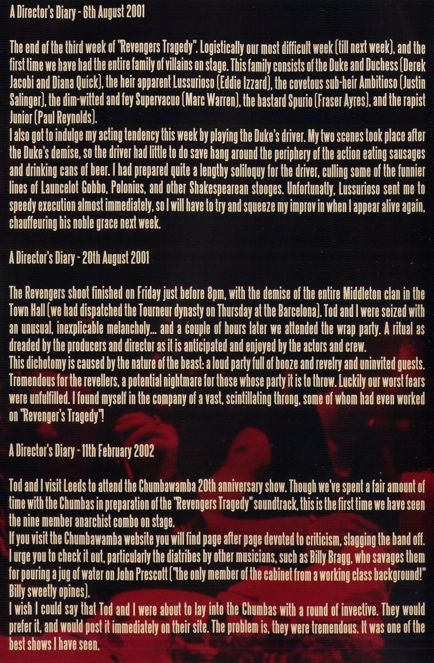 Revengers Tragedy used book depot