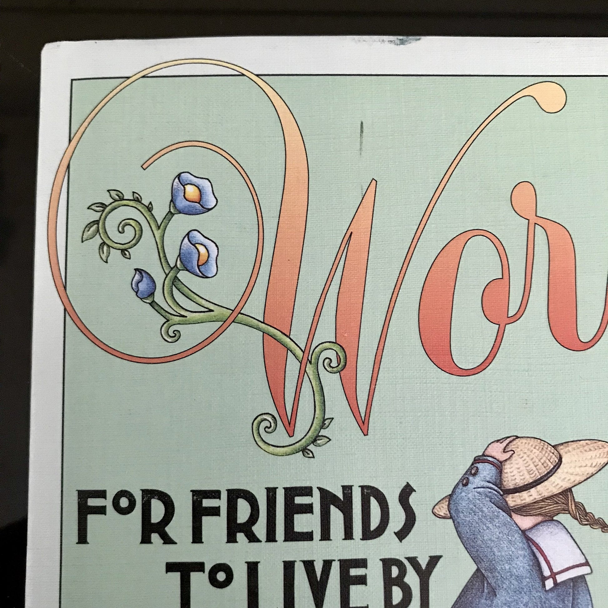 Words for Friends to Live By used book depot