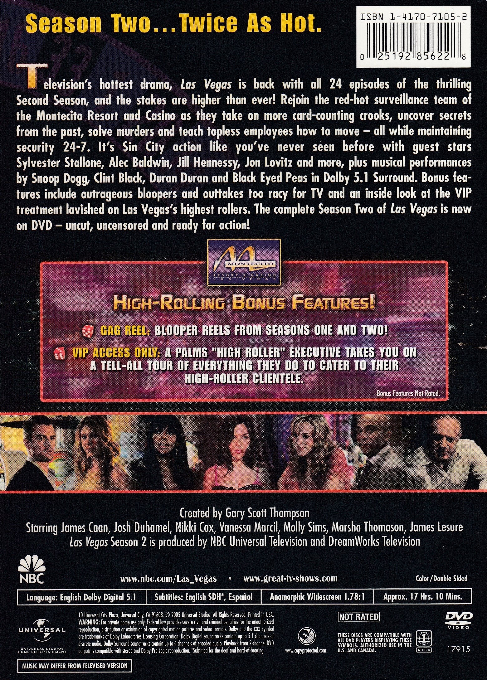 Las Vegas: Season Two used book depot