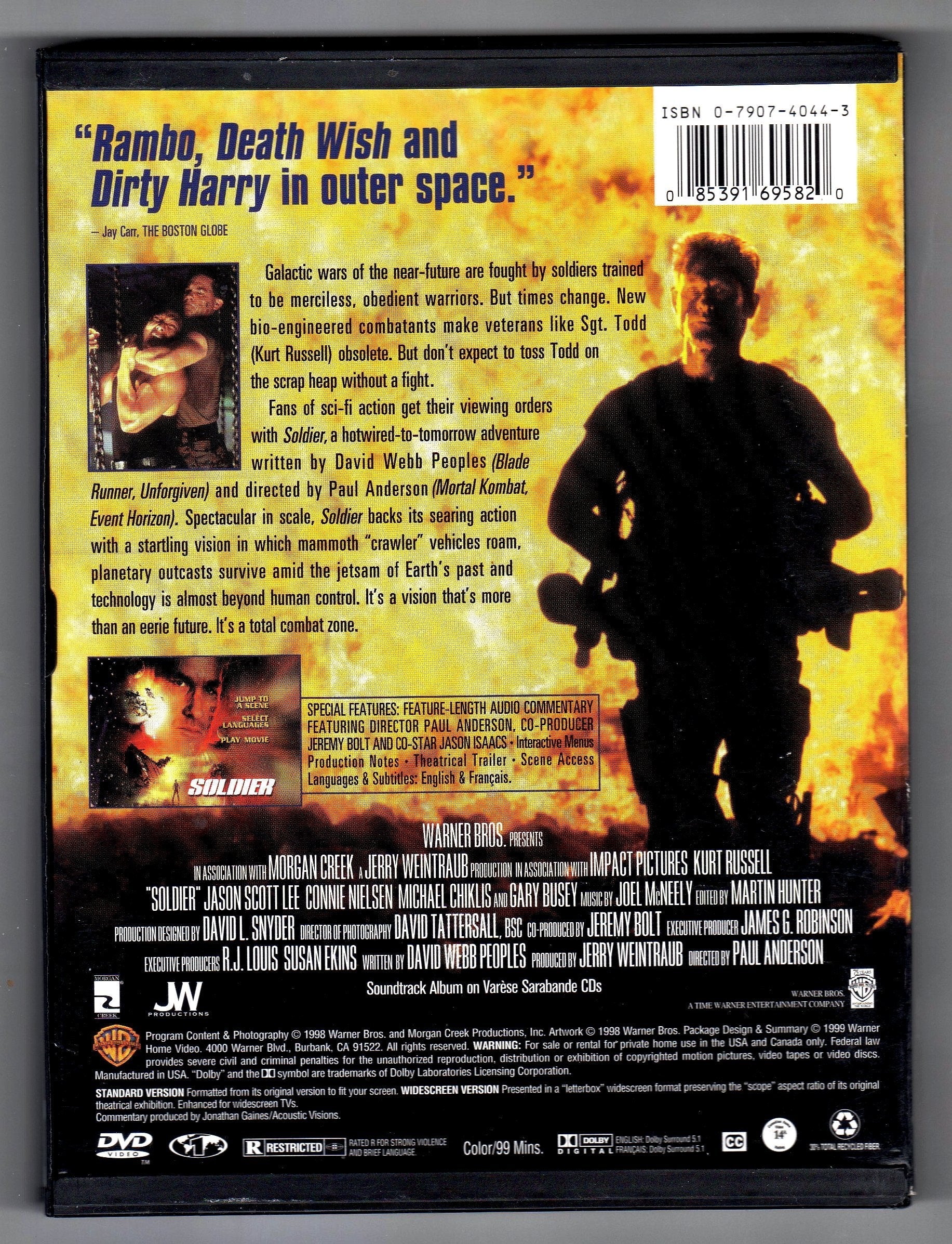 Soldier [DVD] used book depot