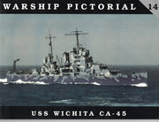 Warship Pictorial No. 14 - USS Wichita CA-45 used book depot
