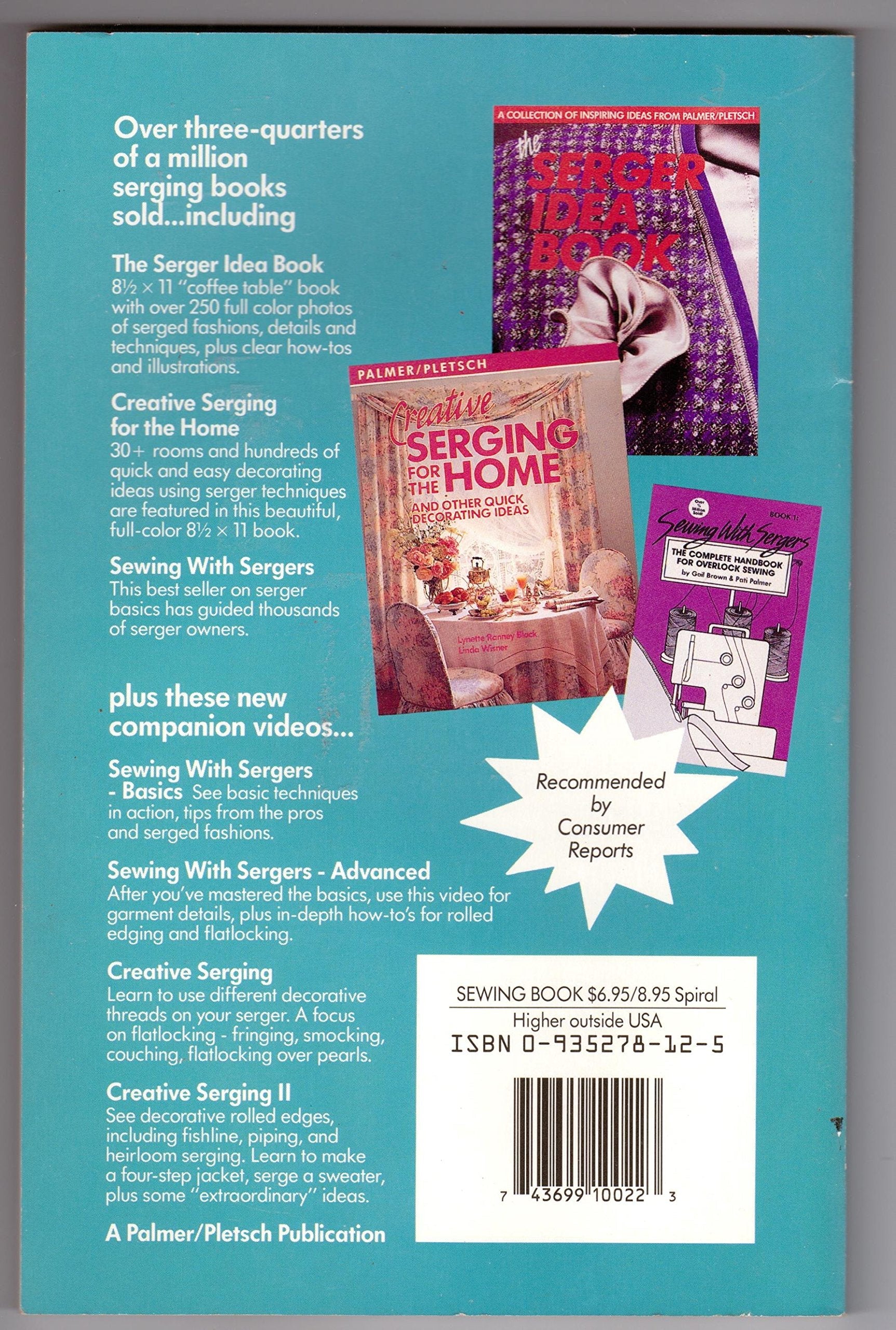 Creative Serging: The Complete Handbook for Decorative Overlock Sewing, Book 2 used book depot