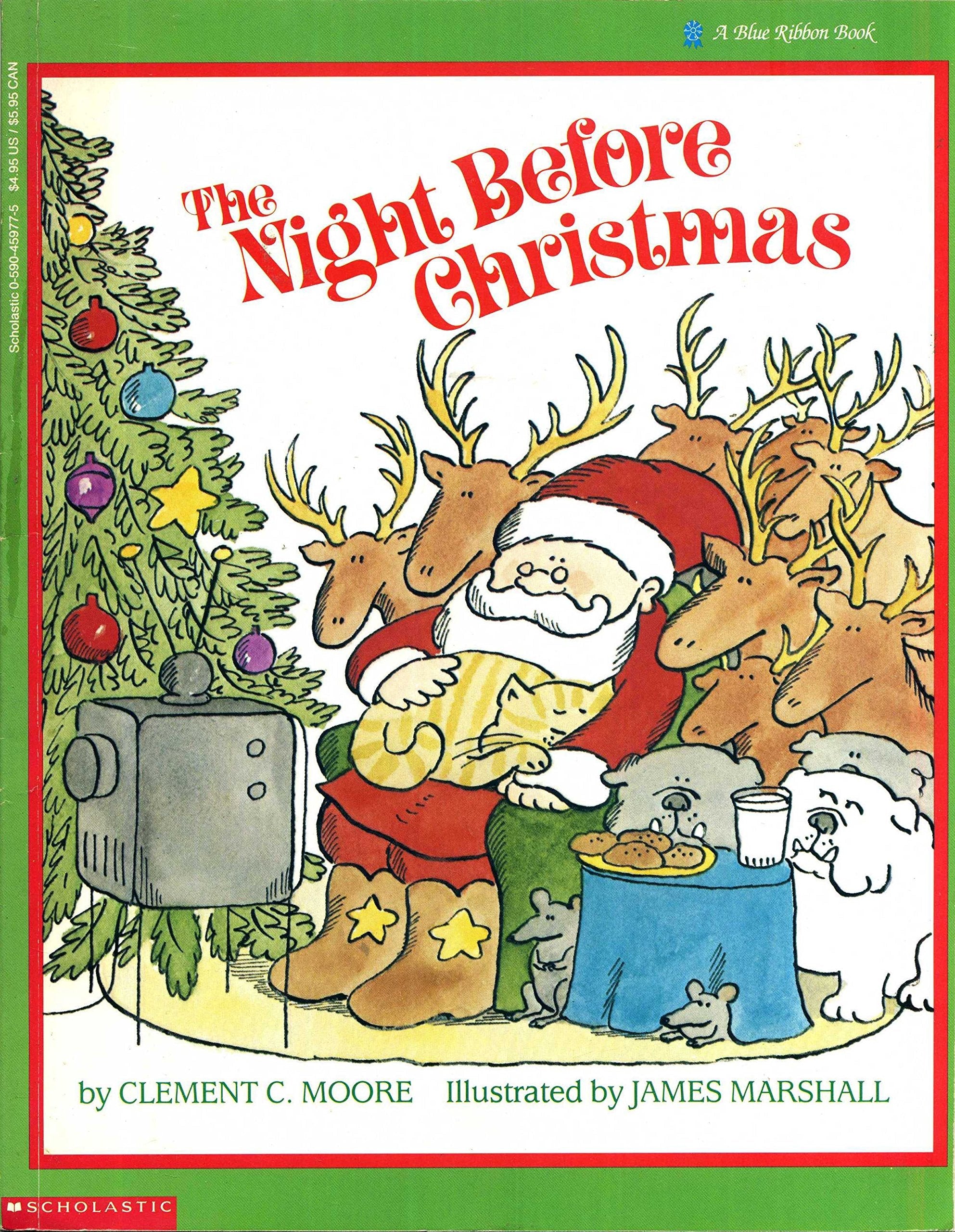 Night Before Christmas used book depot