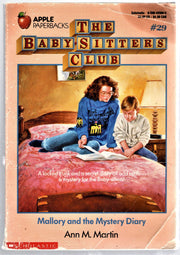 Mallory and the Mystery Diary (Baby-Sitters Club, 29) used book depot