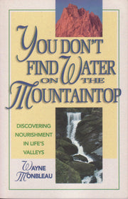You Don't Find Water on the Mountaintop: Discovering Nourishment in Life's Valleys used book depot