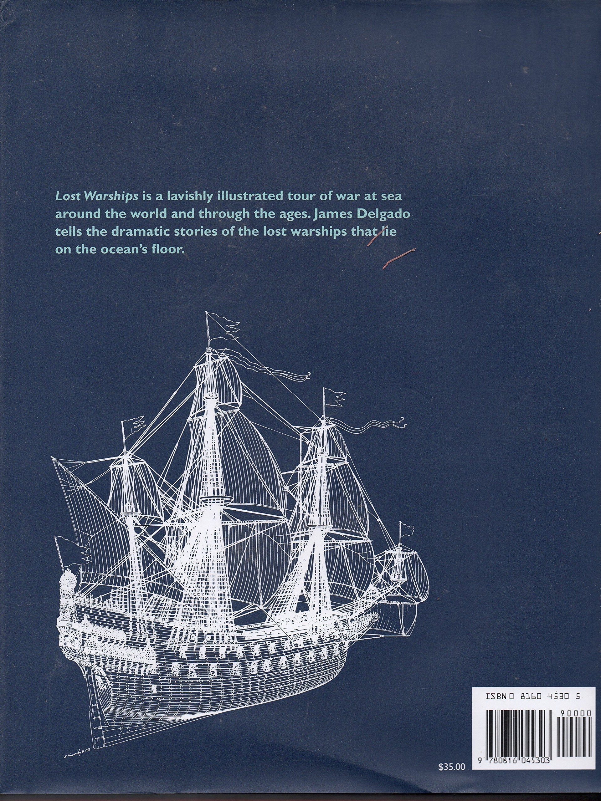 Lost Warships: An Archaeological Tour of War at Sea used book depot