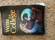 Write For College: A Student Handbook used book depot