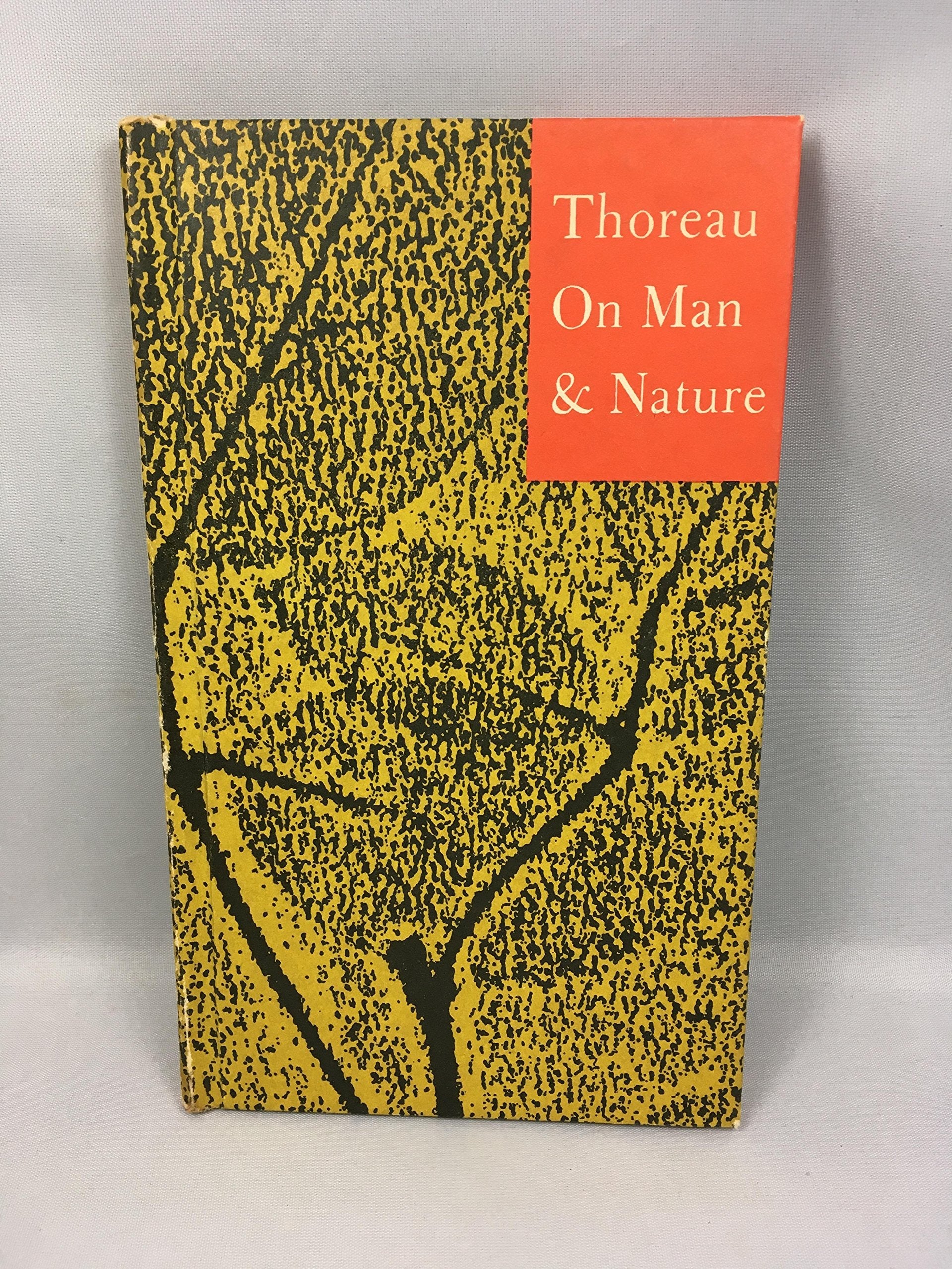 Thoreau: On Man and Nature used book depot