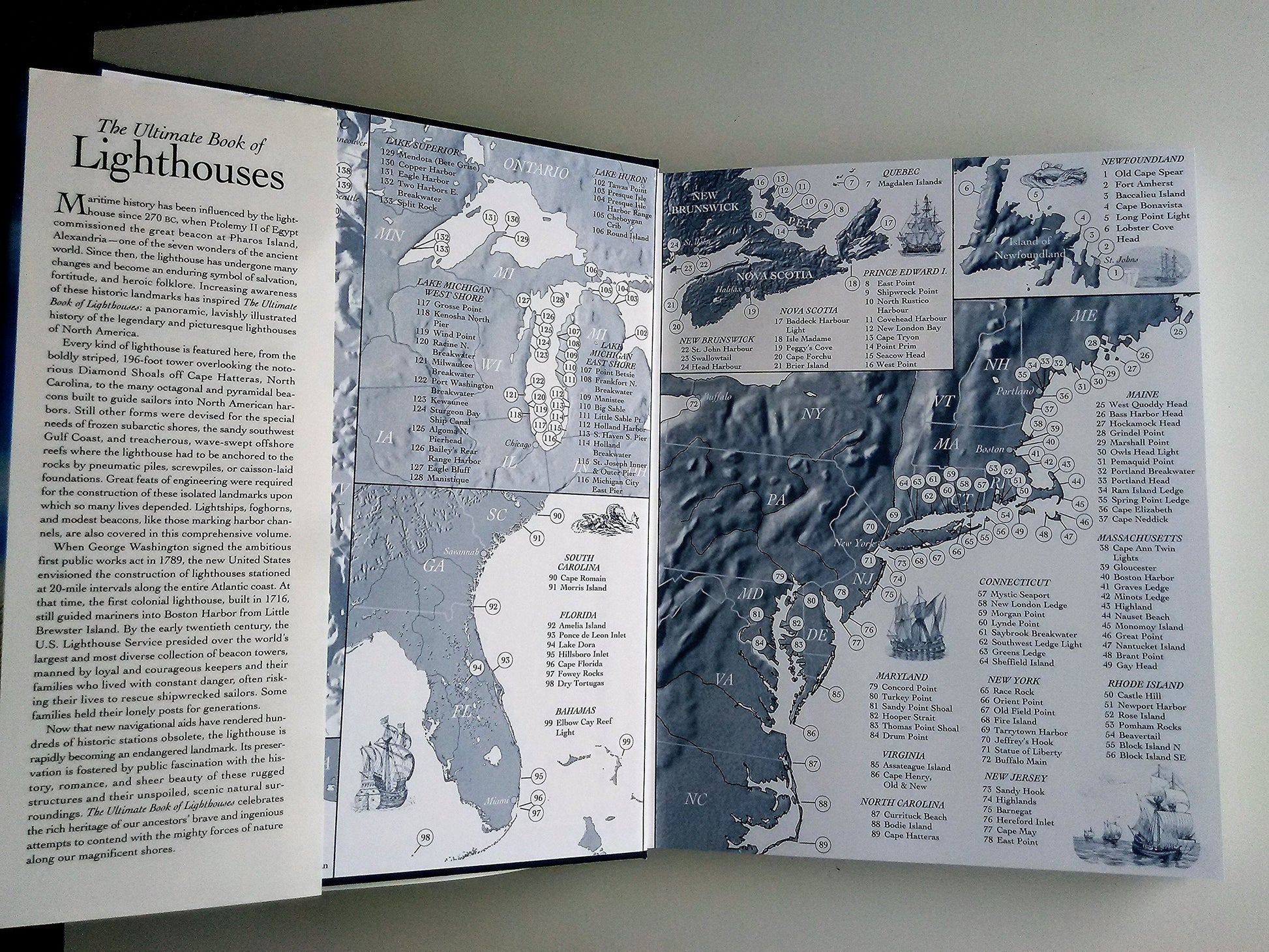 The Ultimate Book of Lighthouses: History, Legend, Lore, Design, Technology, Romance used book depot