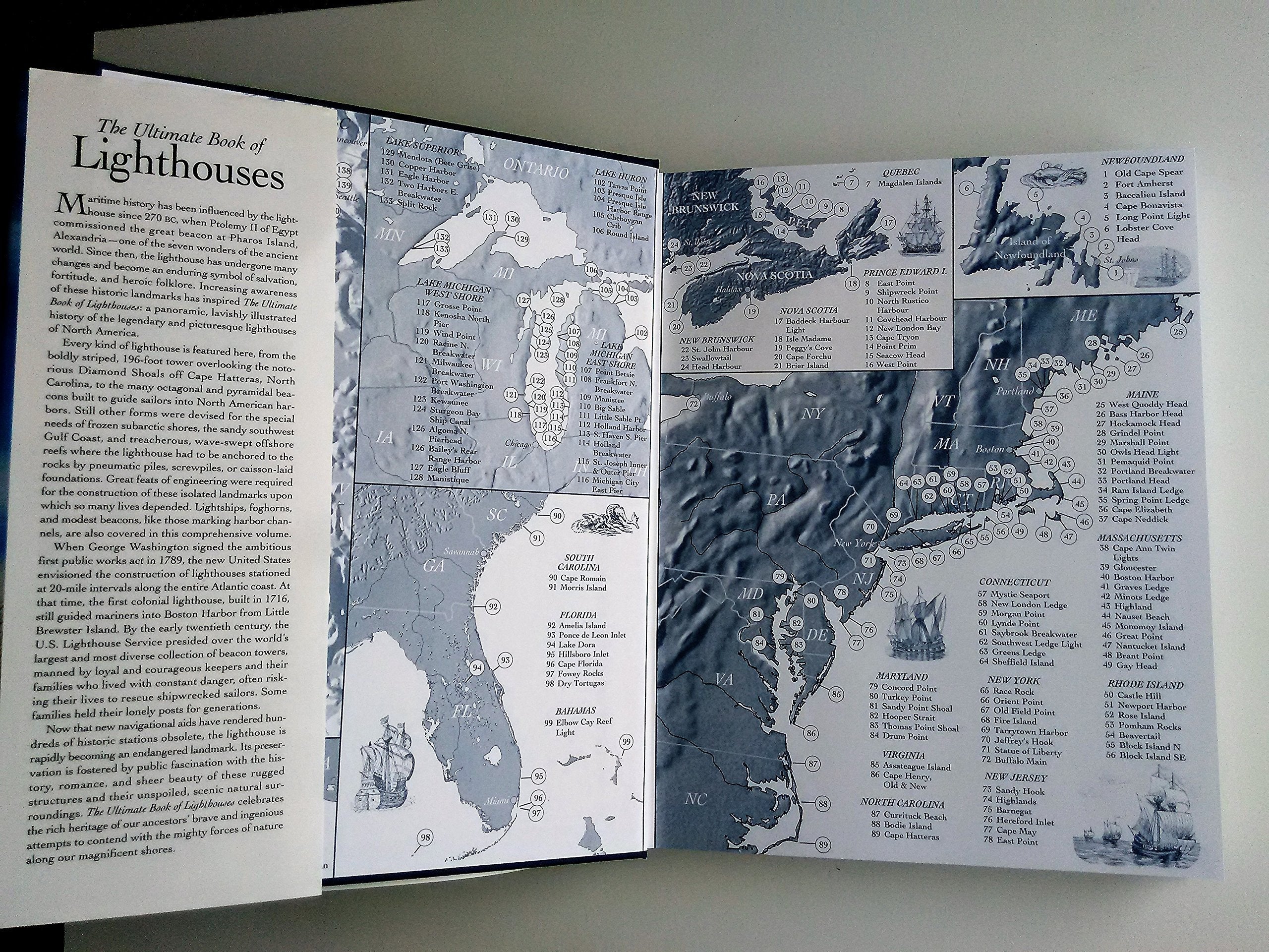 The Ultimate Book of Lighthouses: History, Legend, Lore, Design, Technology, Romance used book depot