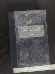 Concordia Self-Study Bible, New International Version used book depot
