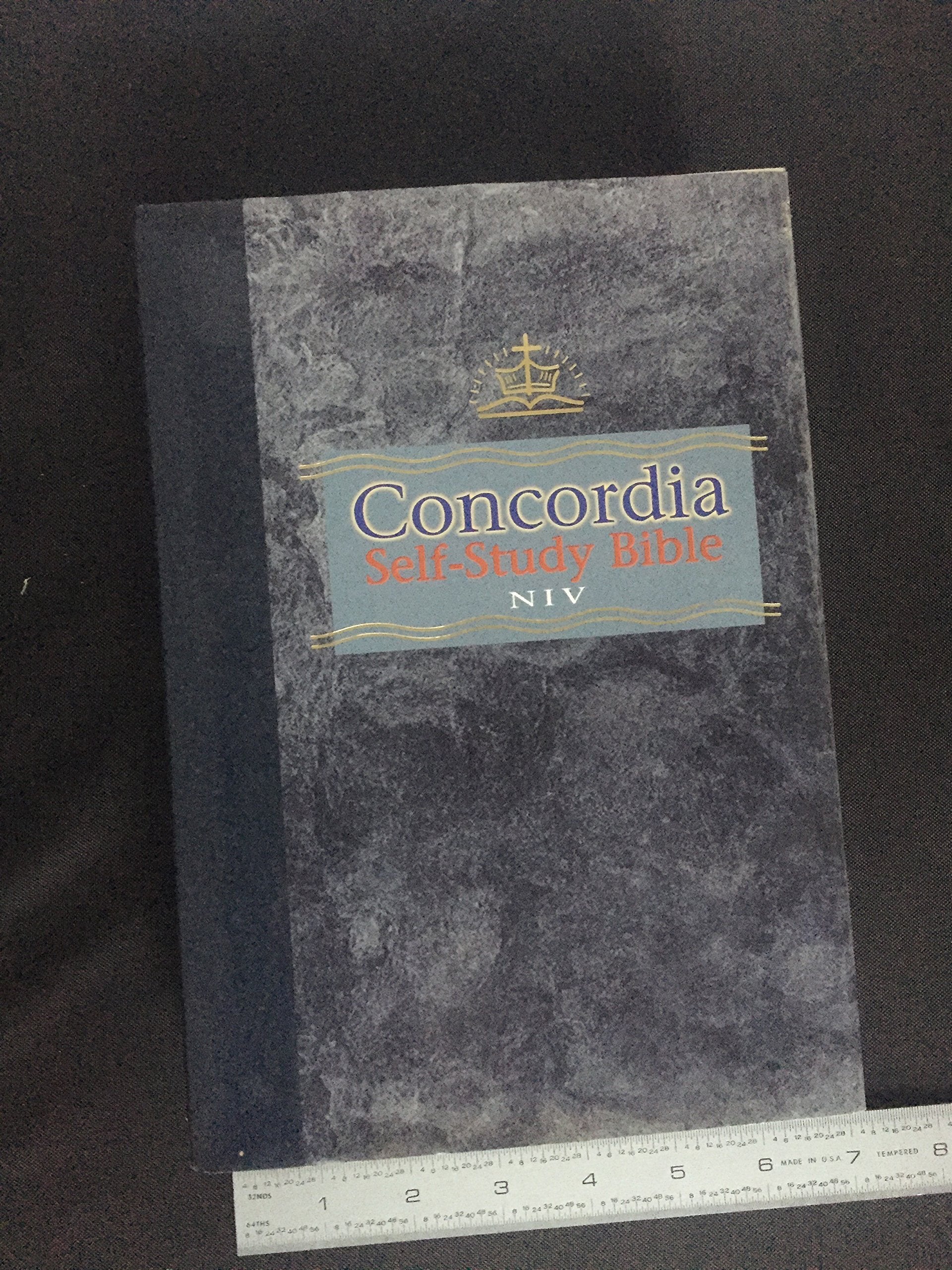 Concordia Self-Study Bible, New International Version used book depot