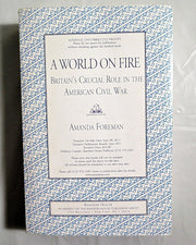 A World on Fire: Britain's Crucial Role in the American Civil War used book depot