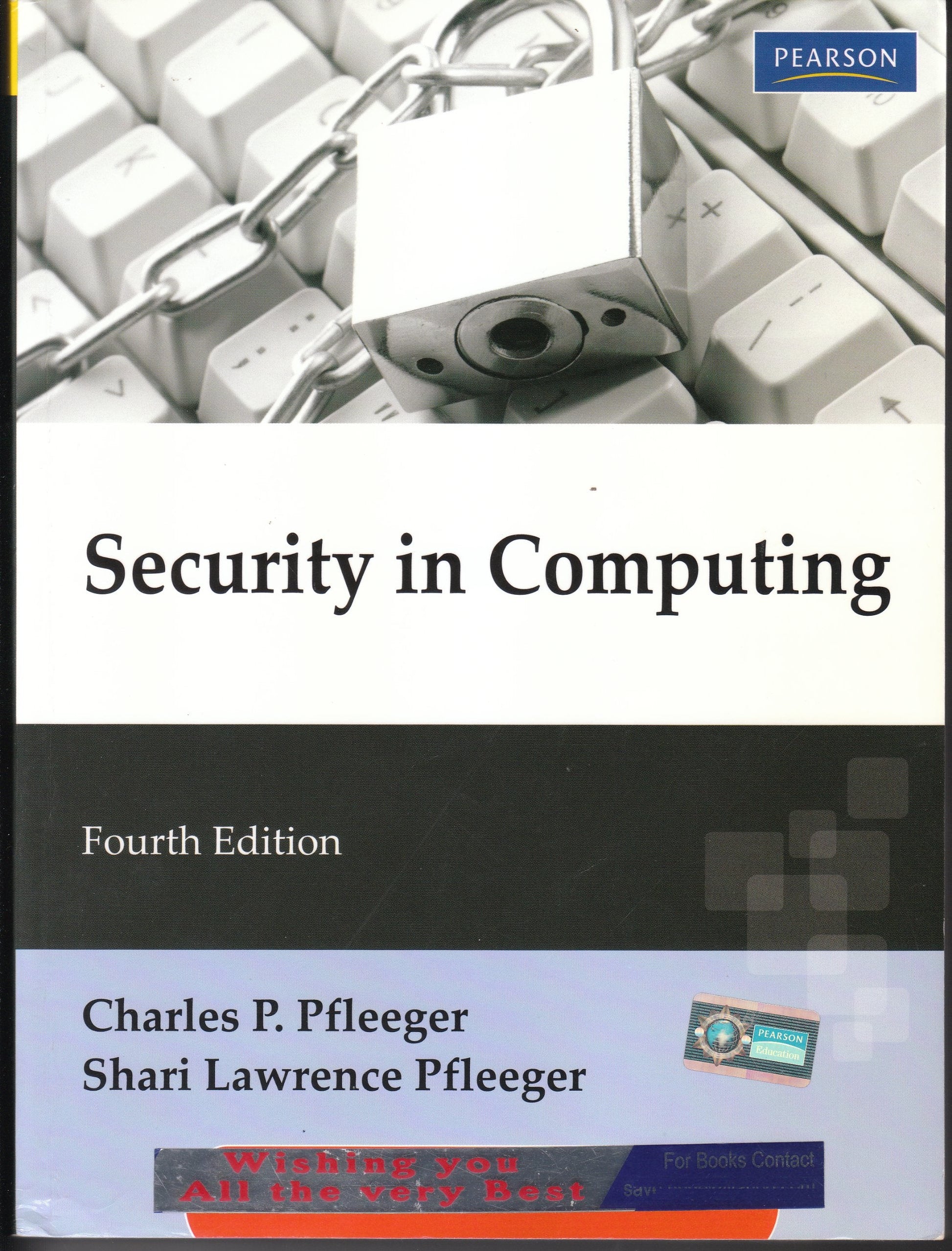 Security in Computing, 4th Edition used book depot