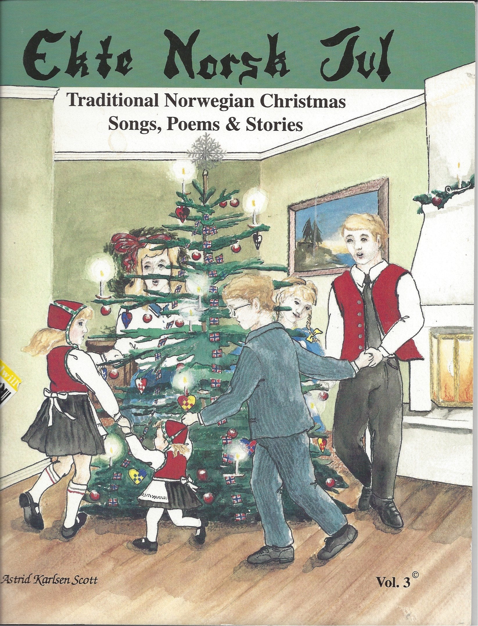 Ekte Norsk Jul Vol. 3 (Traditional Norwegian Christmas Songs, Poems & Stories) used book depot