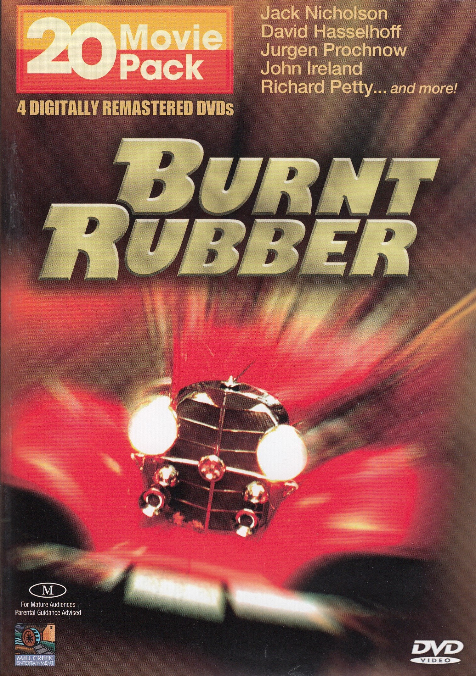 Burnt Rubber 20 Movie Pack used book depot
