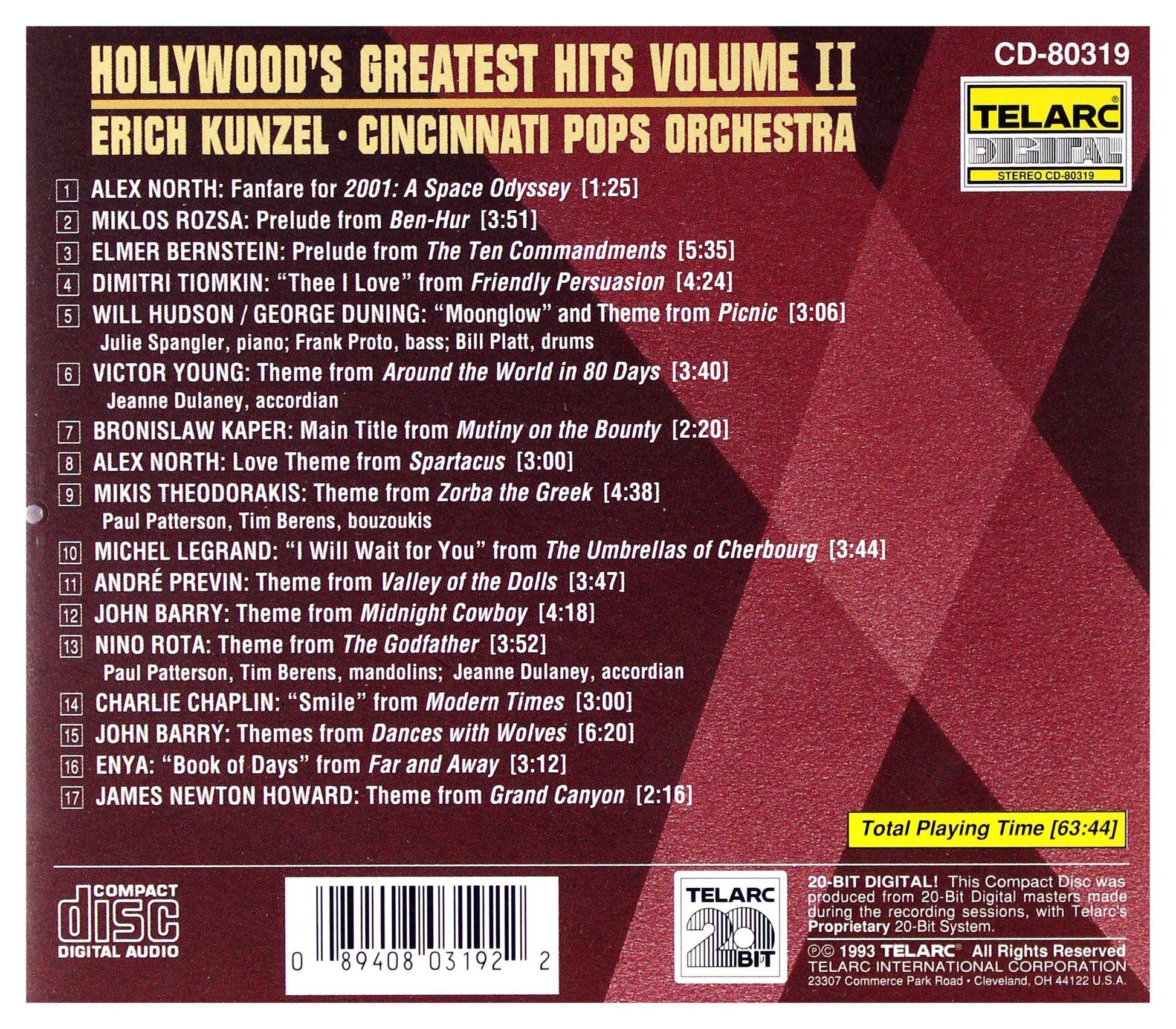 Hollywood's Greatest Hits, Volume 2 used book depot