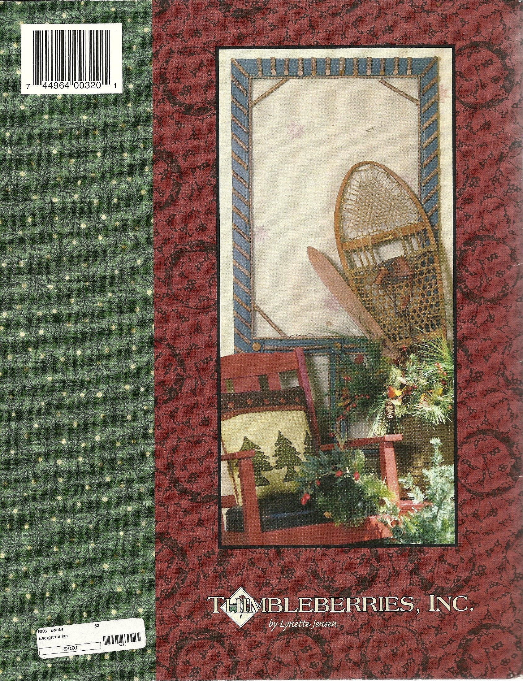 Thimbleberries Evergreen Inn Quilt Projects used book depot