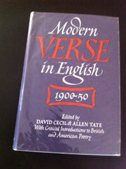 Modern Verse In English 1900-50