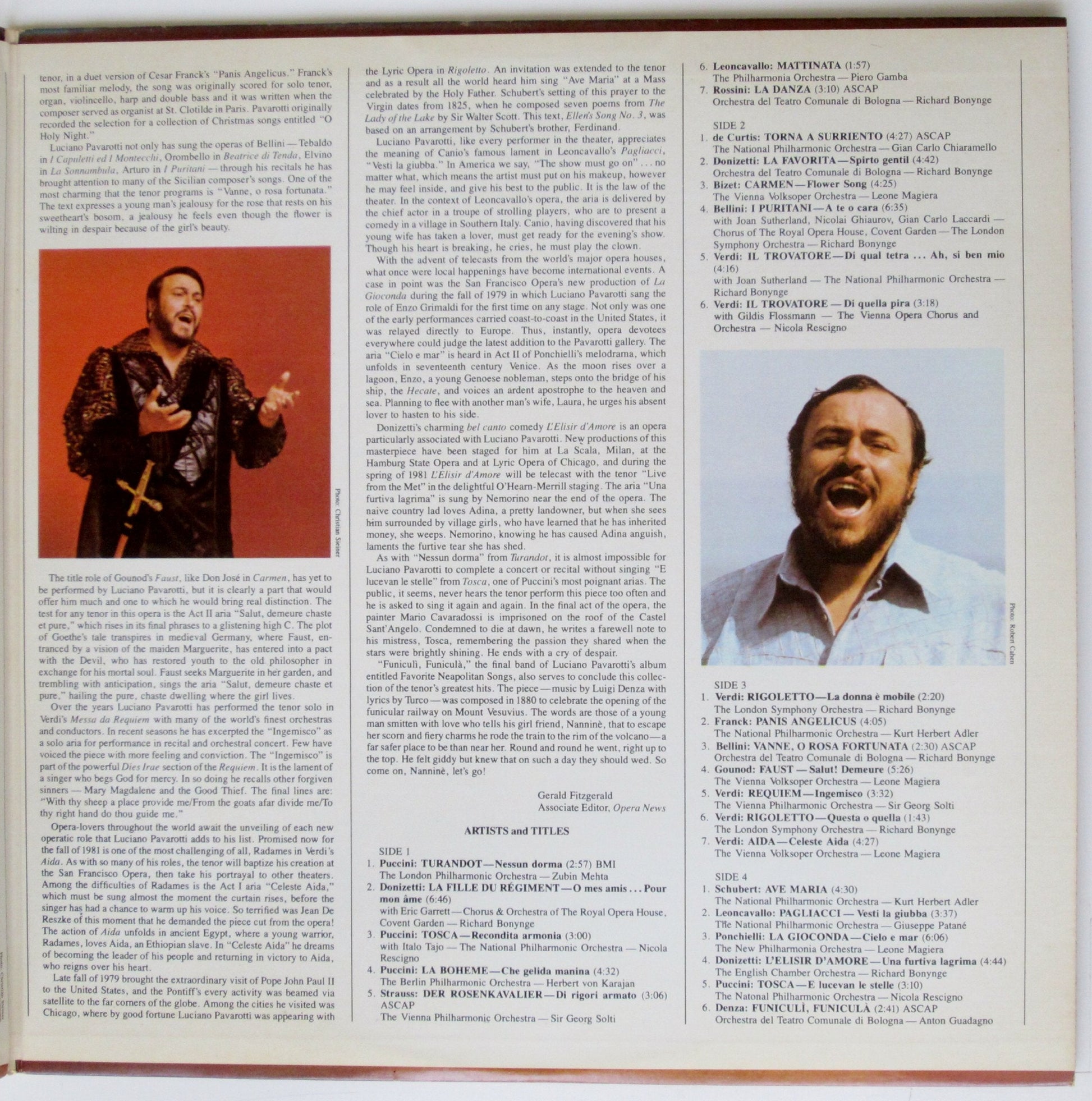 Pavarotti's Greatest Hits used book depot