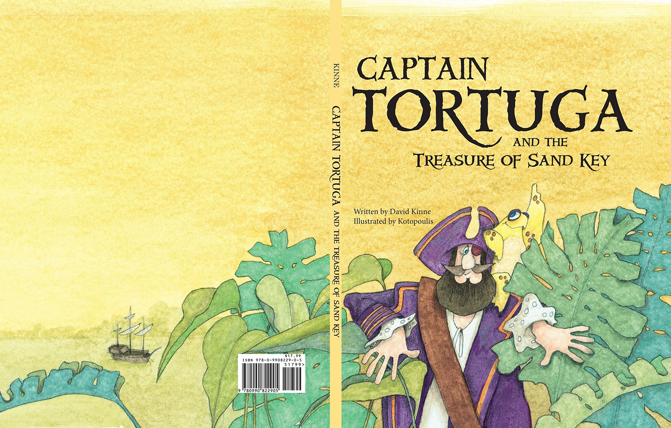 Captain Tortuga and the Treasure of Sand Key used book depot