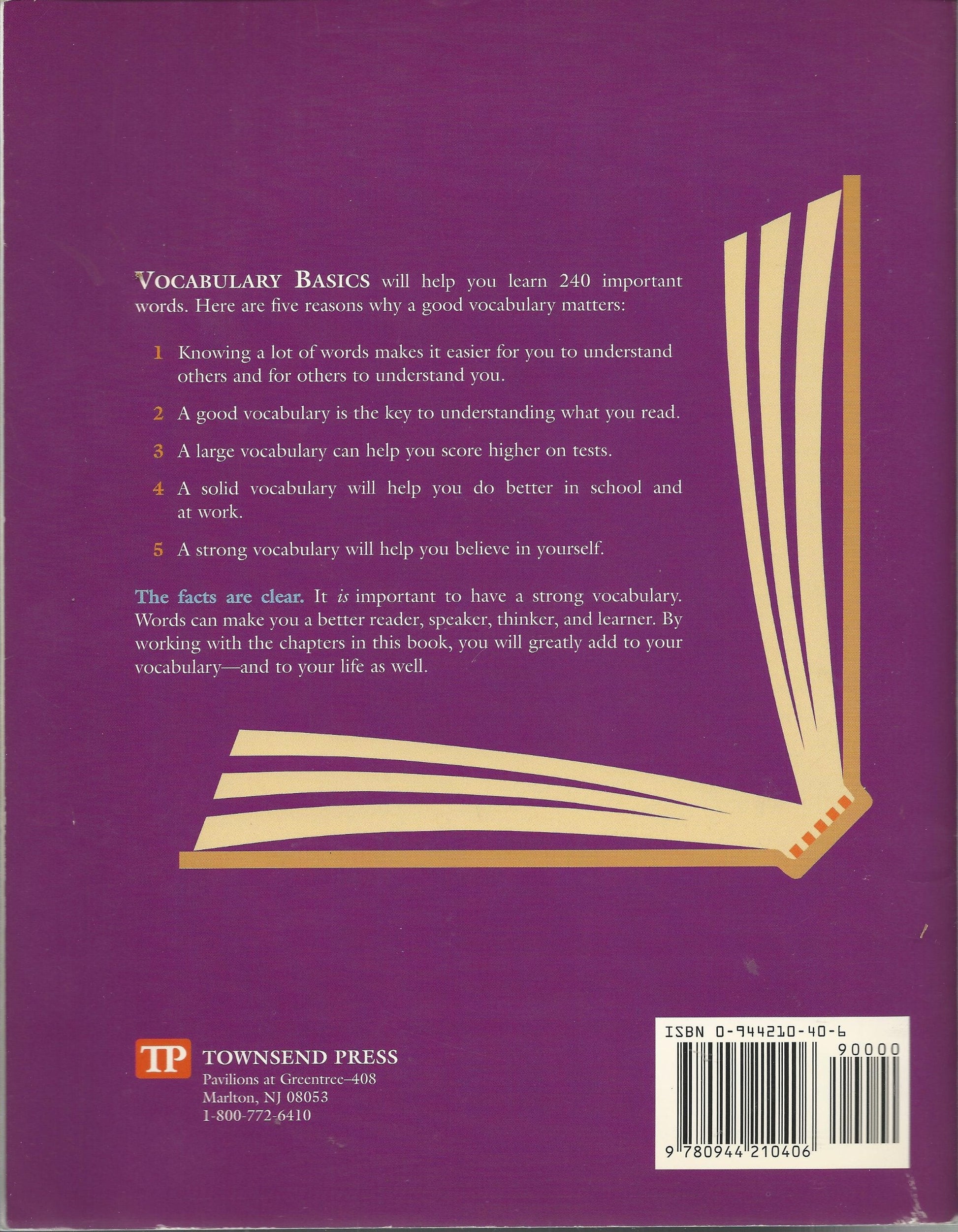 Vocabulary Basics used book depot