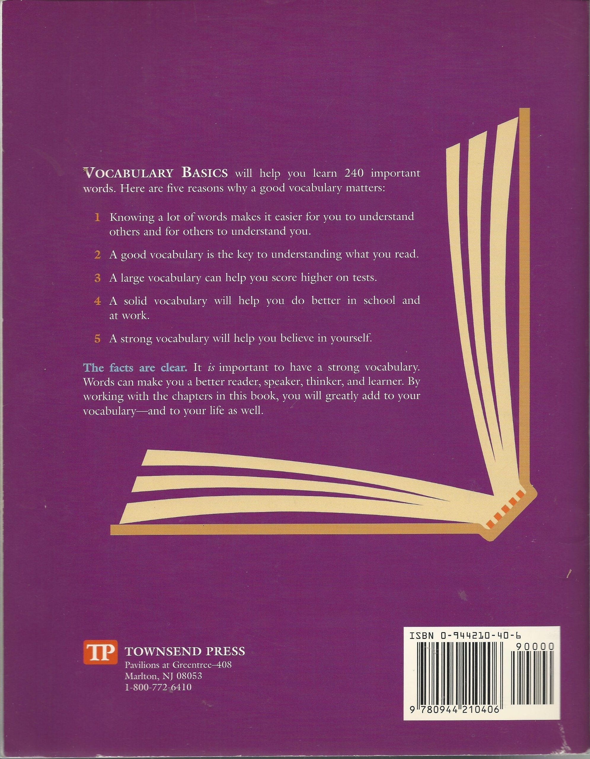Vocabulary Basics used book depot
