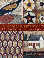Punchneedle Embroidery: 40 Folk Art Designs used book depot