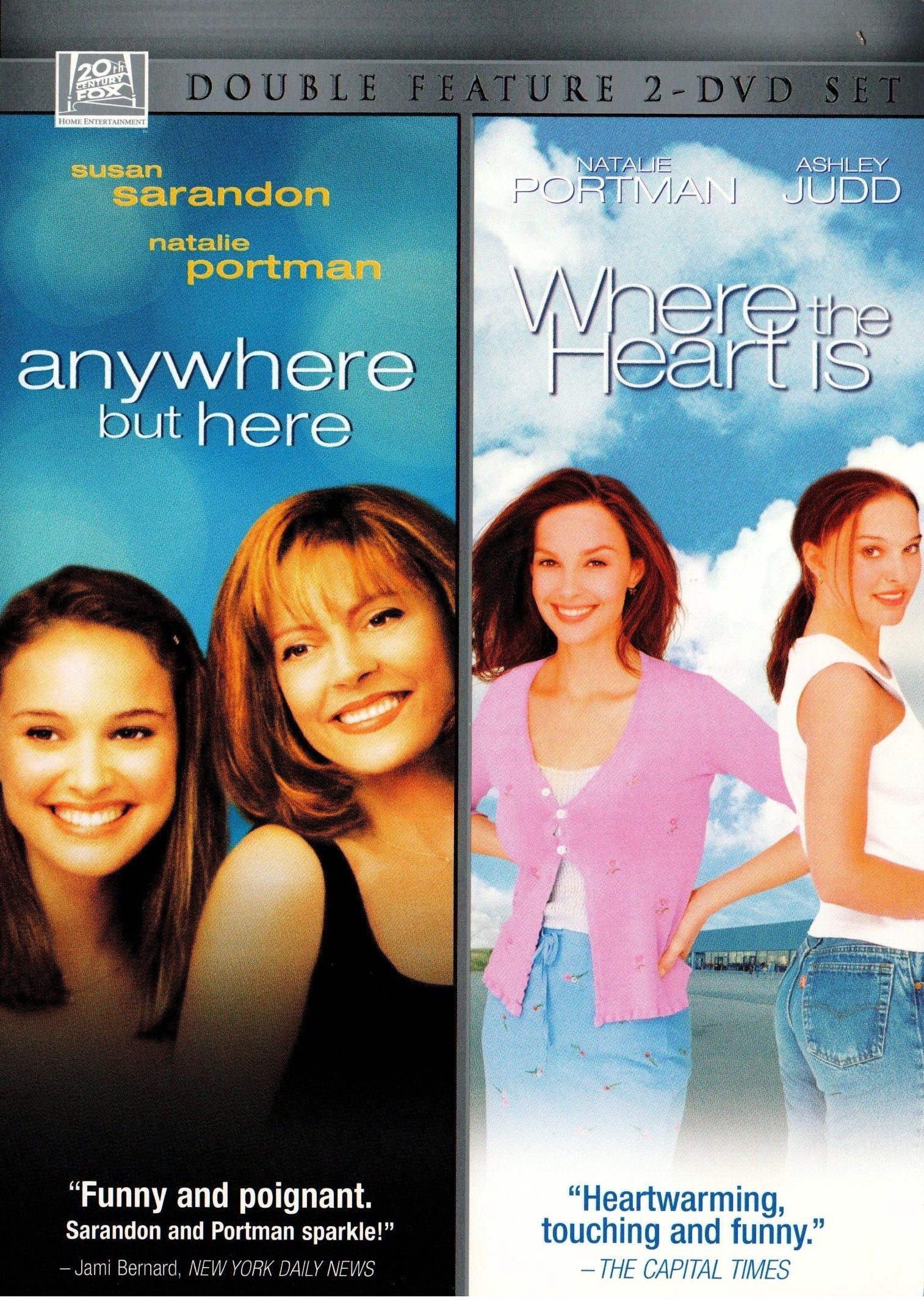 Anywhere but Here/Where the Heart Is used book depot