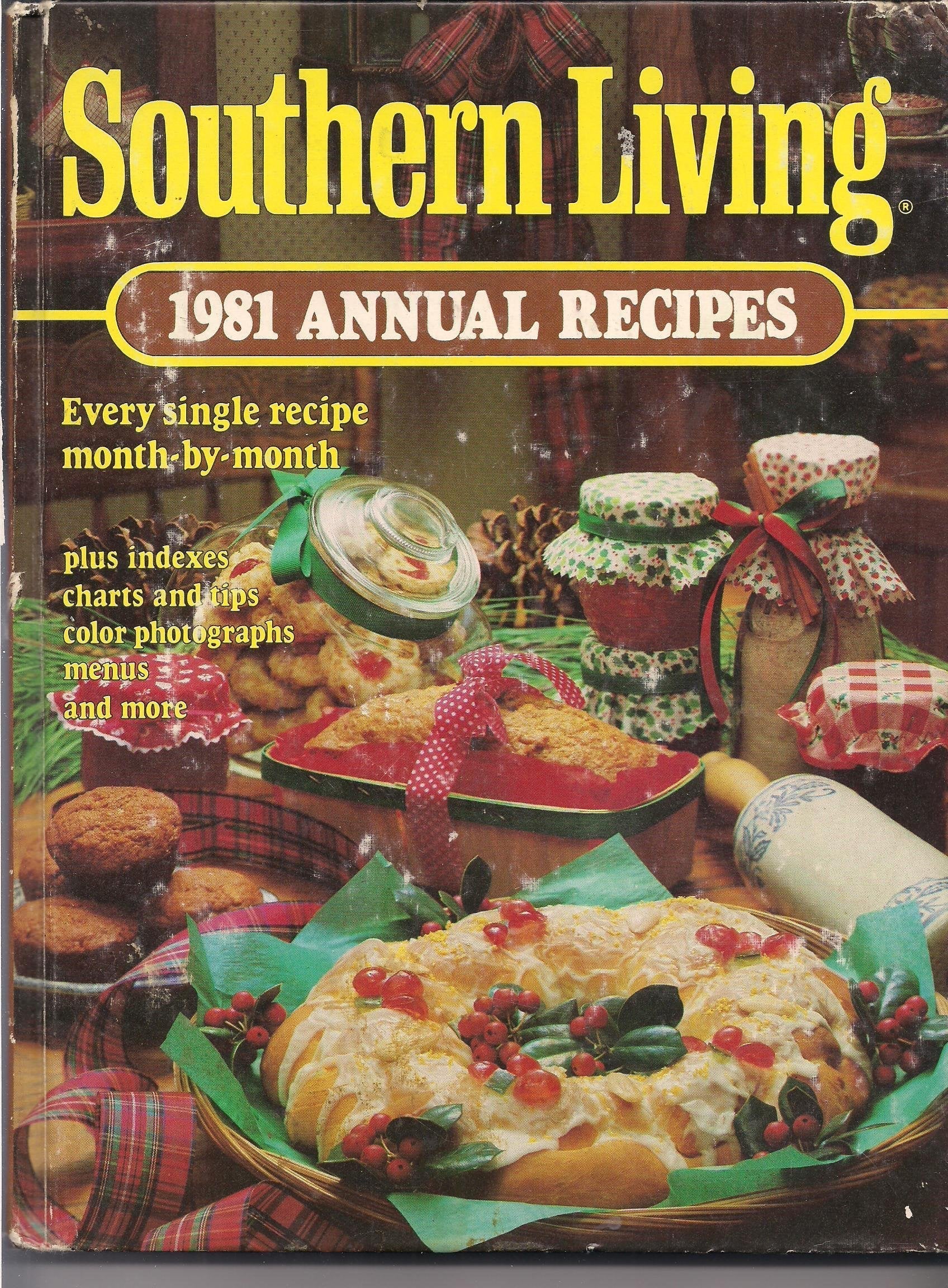 Southern Living 1981 Annual Recipes used book depot