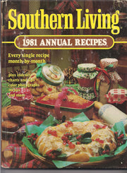 Southern Living 1981 Annual Recipes used book depot