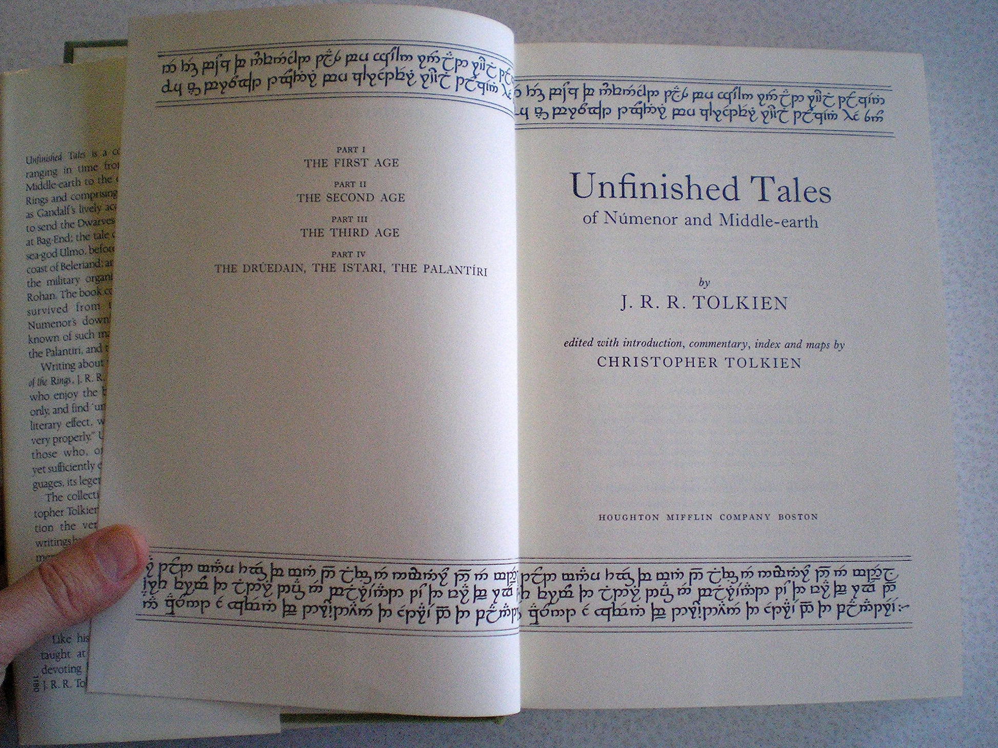 Unfinished Tales of Numenor and Middle-earth used book depot