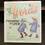 Words for Friends to Live By used book depot