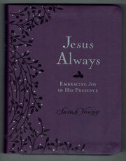 Jesus Always: Embracing Joy in His Presence - Custom Purple Leather Edition used book depot