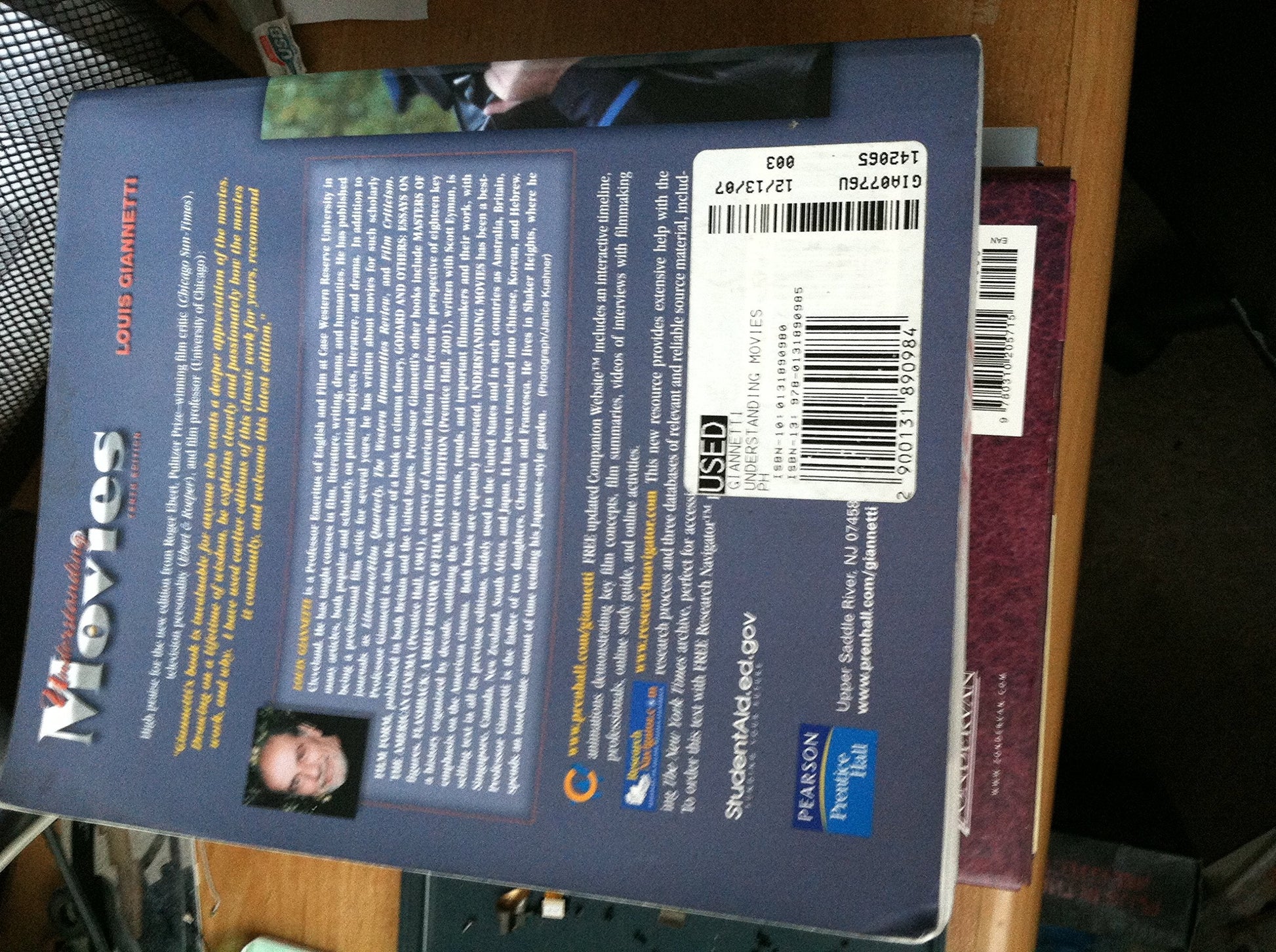 Understanding Movies (10th Edition) used book depot