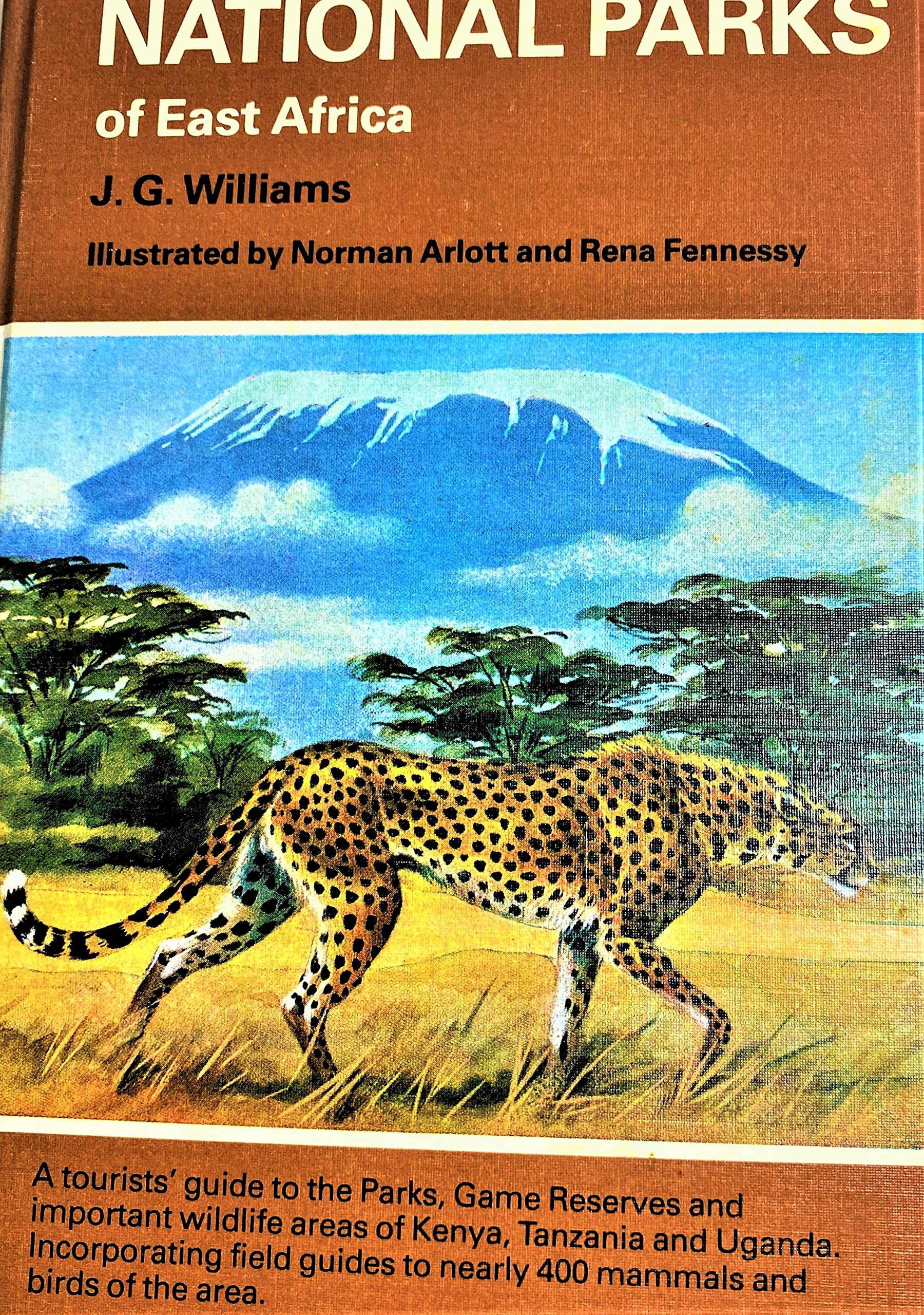 National Parks of East Africa (Collins Field Guides) used book depot