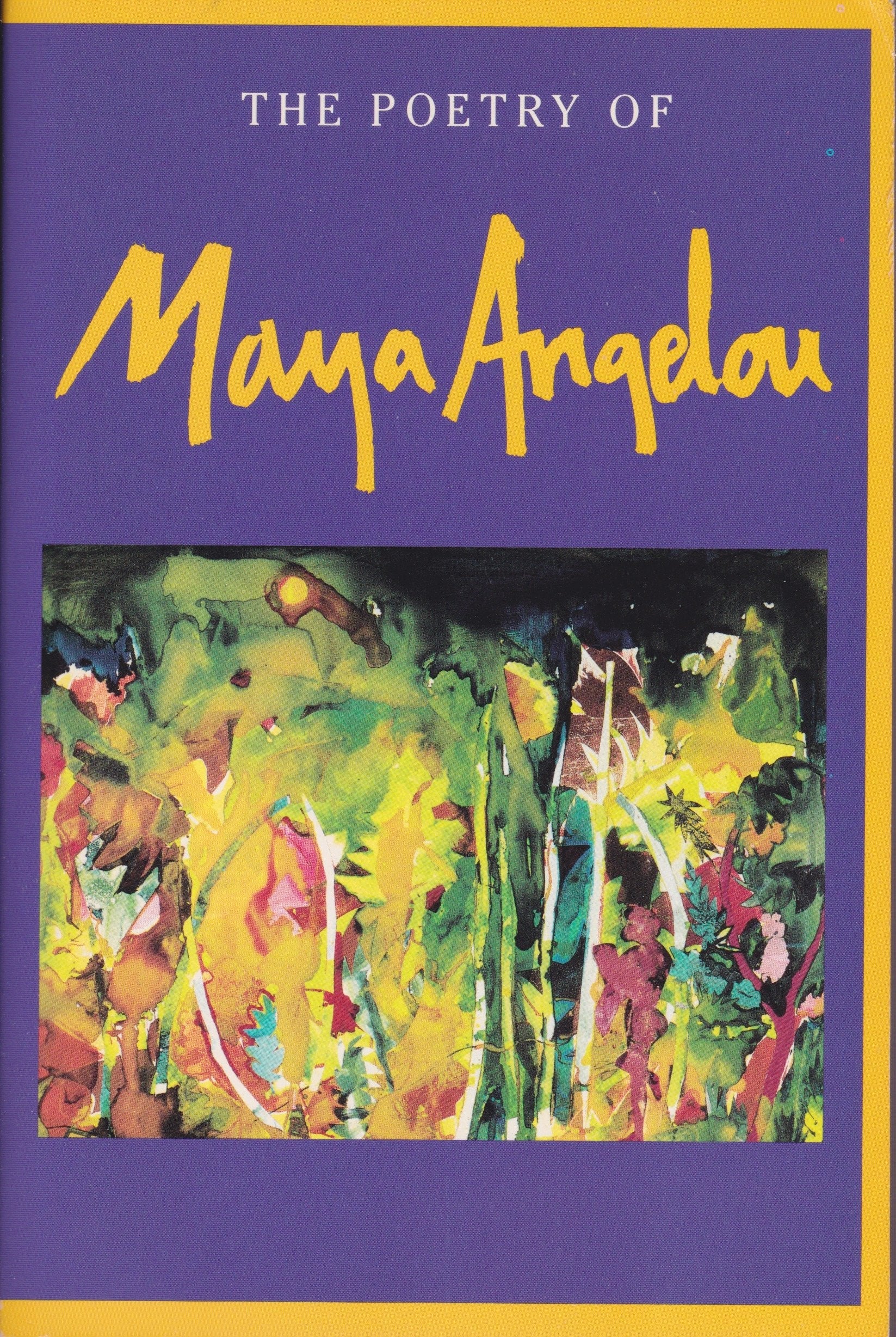 The Poetry of Maya Angelou used book depot