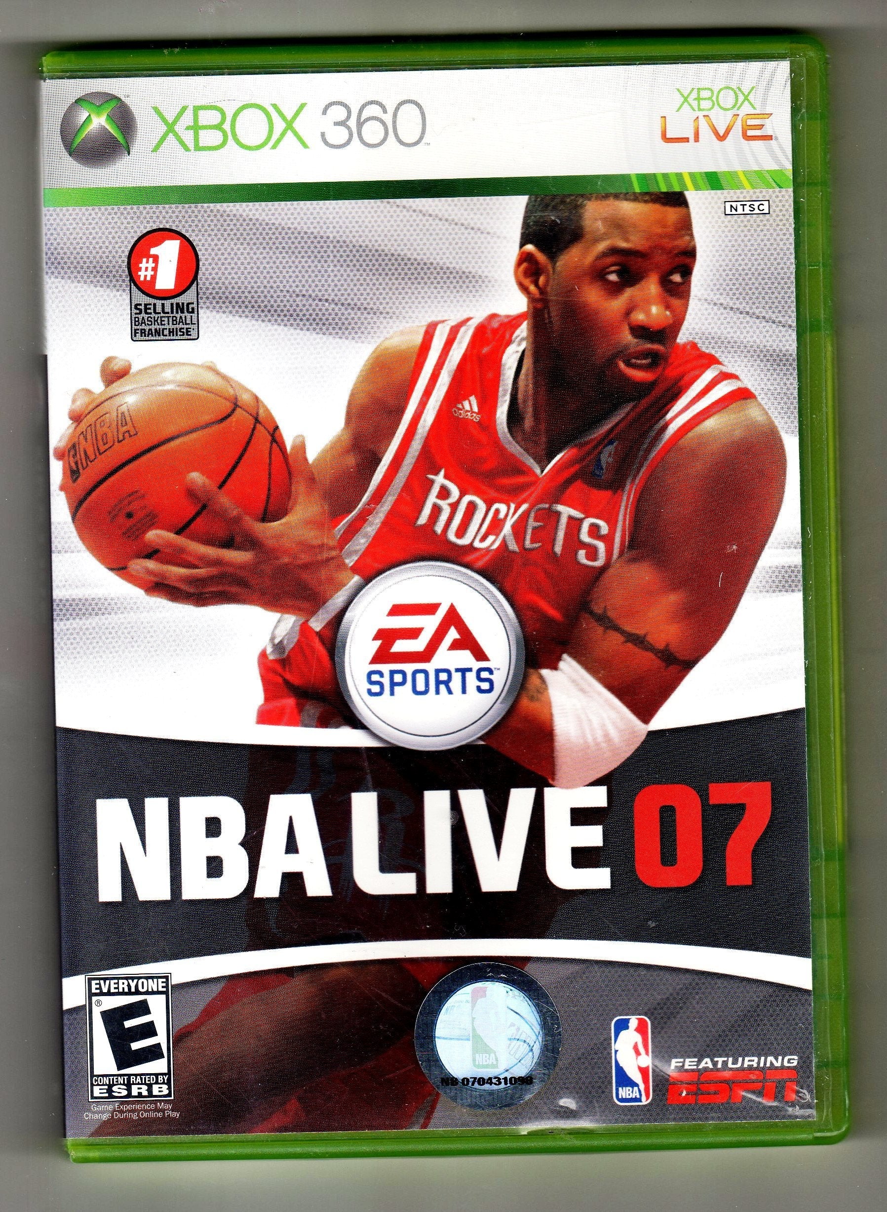 NBA Live 07 - Xbox 360 used book depot