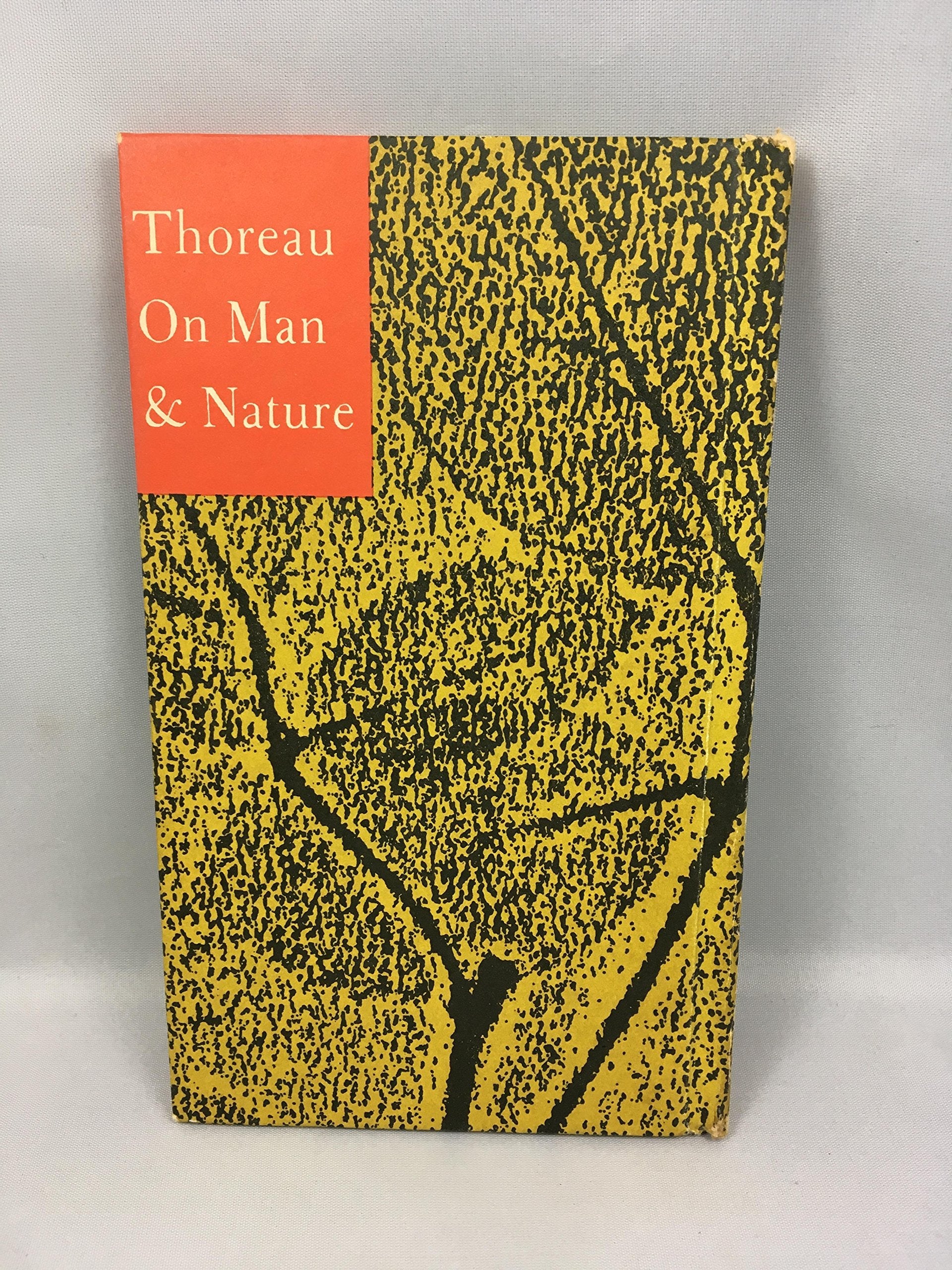Thoreau: On Man and Nature used book depot