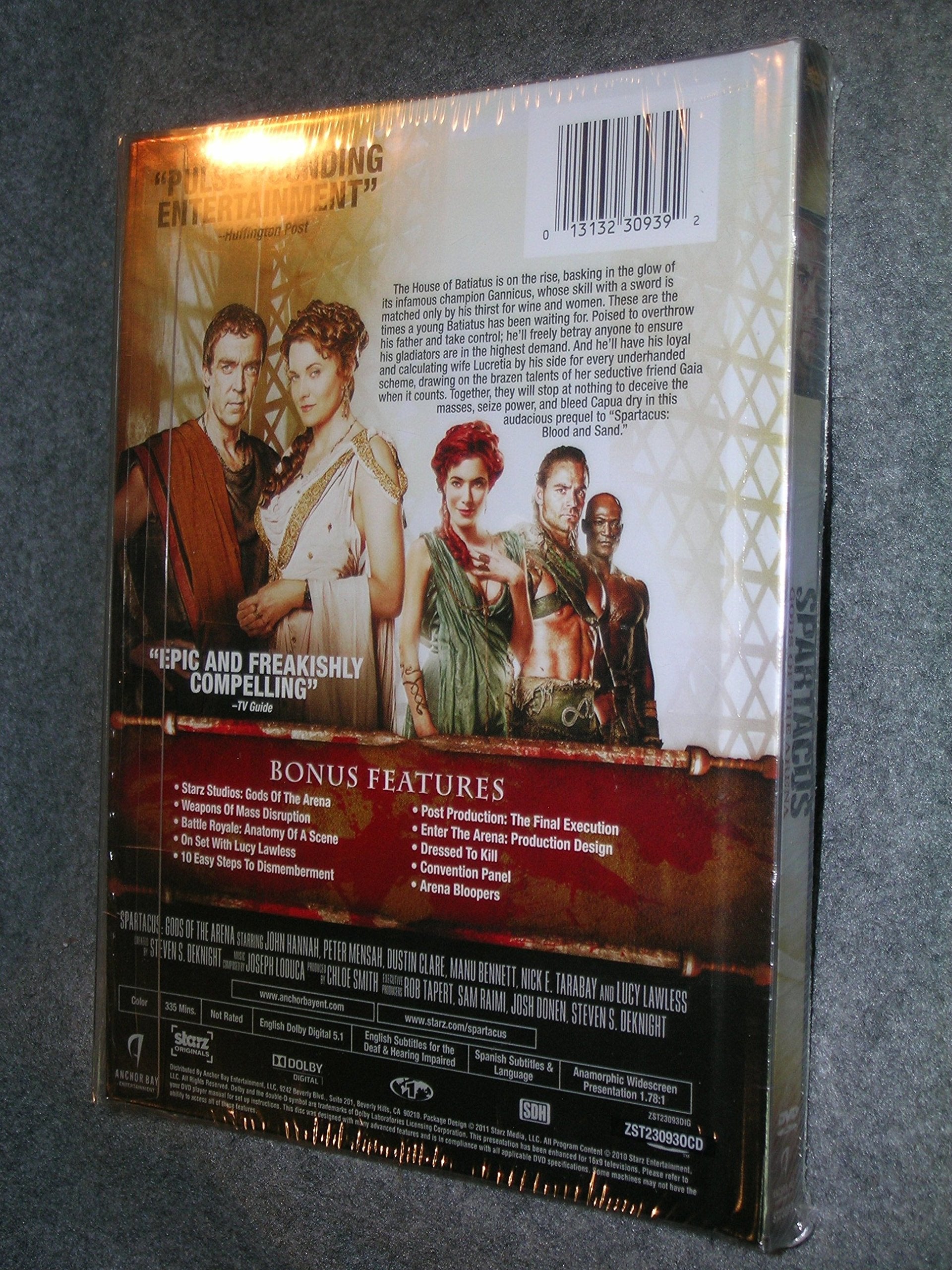 Spartacus: Gods Of The Arena - The Complete Collection [DVD] used book depot