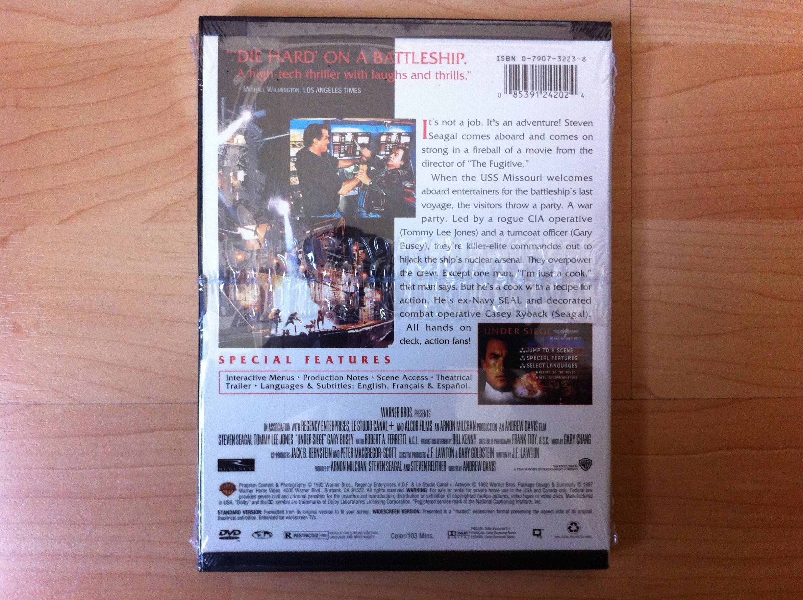 Under Siege (DVD) used book depot