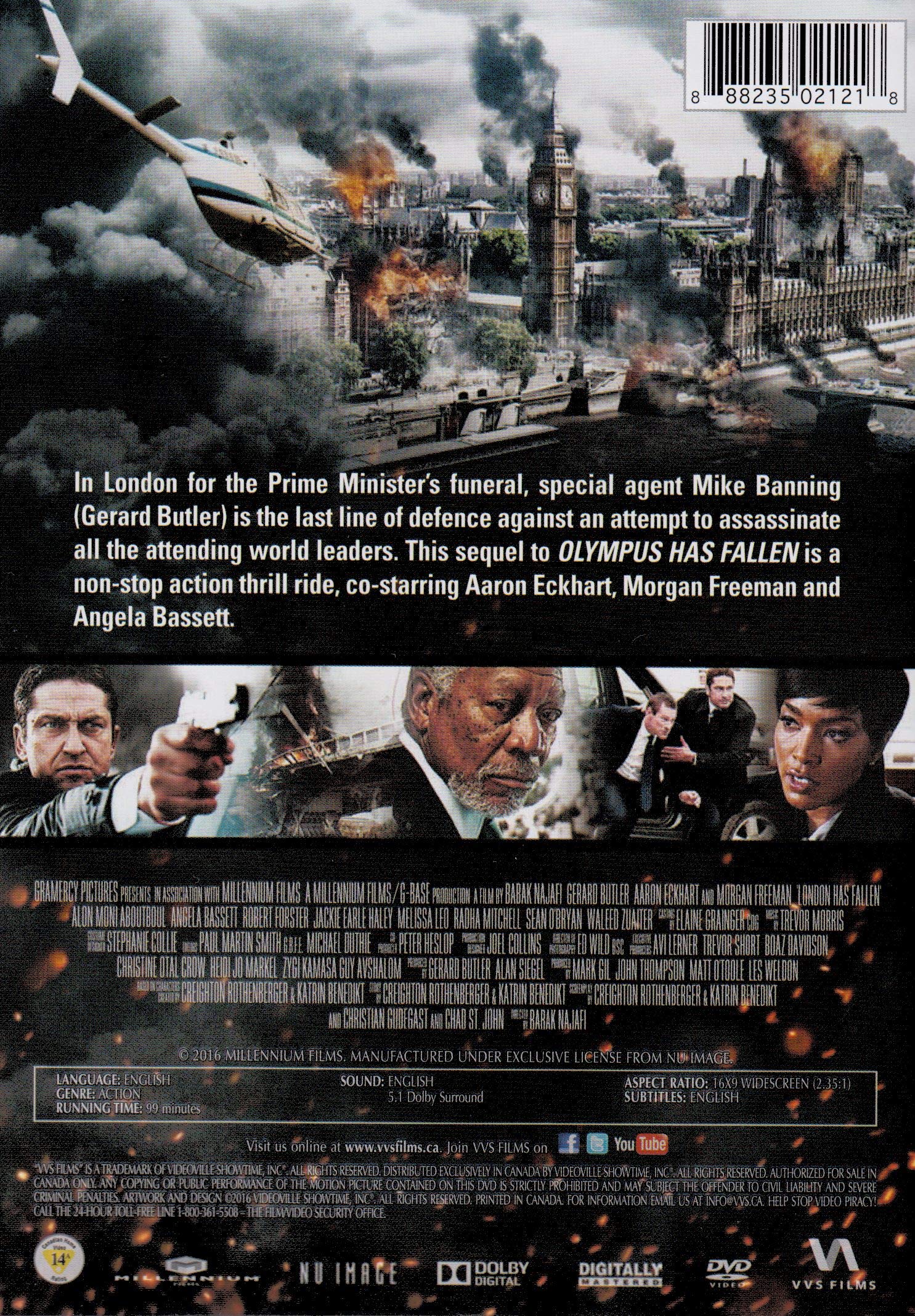 London Has Fallen used book depot